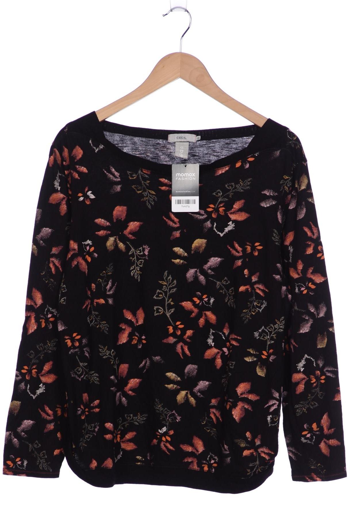 

Cecil Damen Langarmshirt, schwarz, Gr. 44