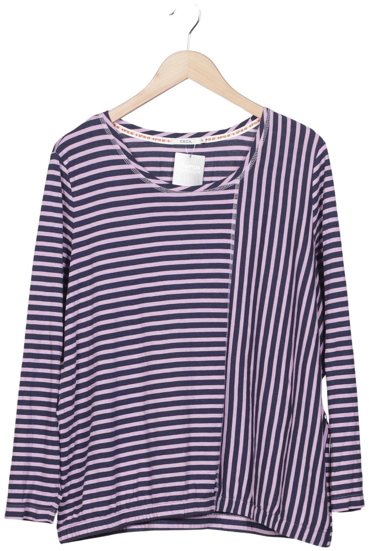 

Cecil Damen Langarmshirt, flieder, Gr. 46