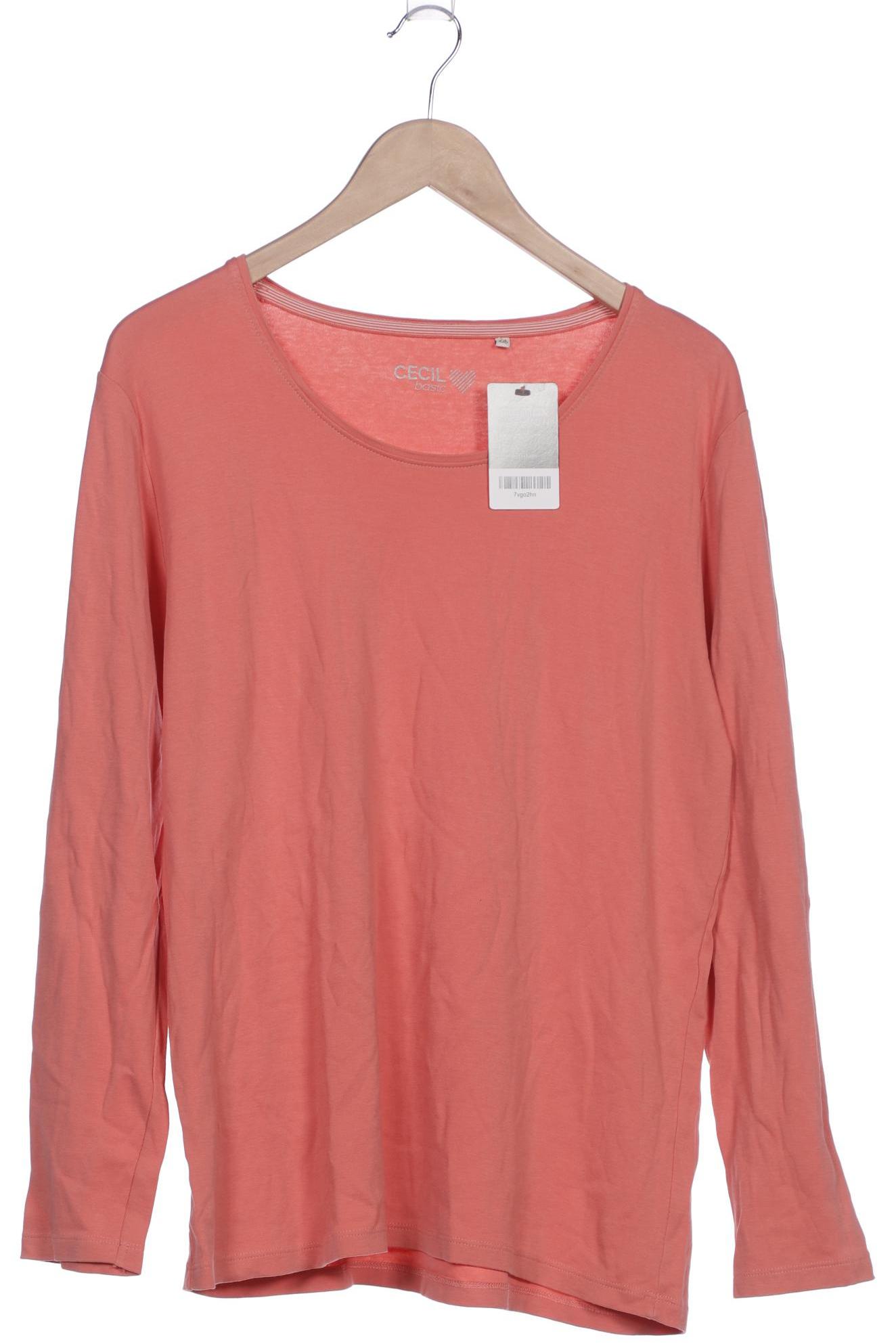 

Cecil Damen Langarmshirt, pink, Gr. 46