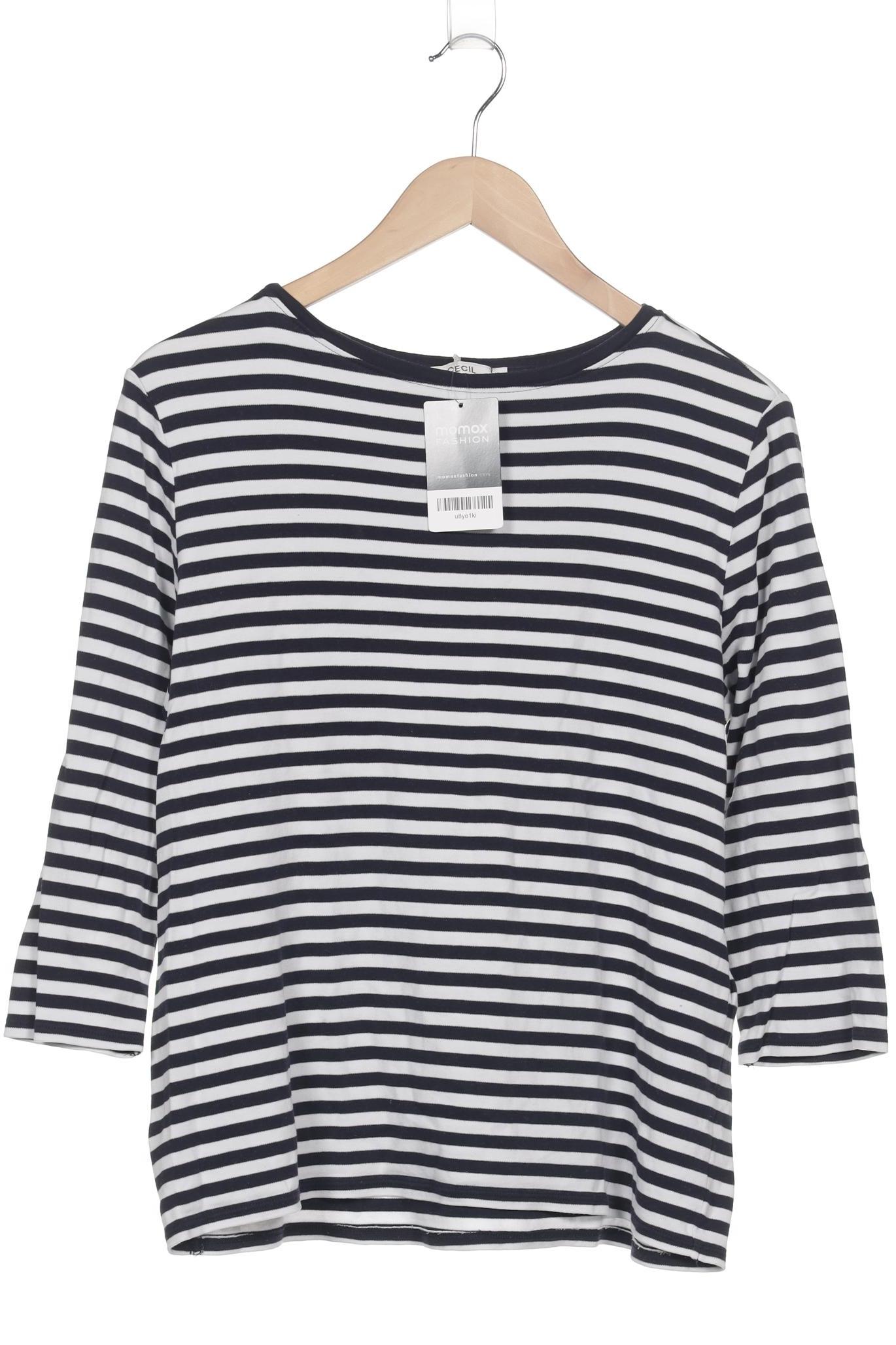 

Cecil Damen Langarmshirt, marineblau, Gr. 44