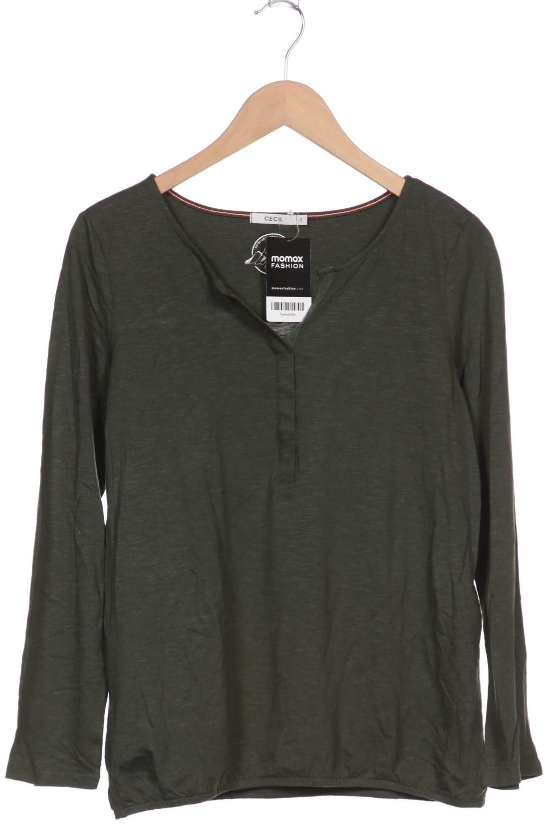 

CECIL Damen Langarmshirt, grün