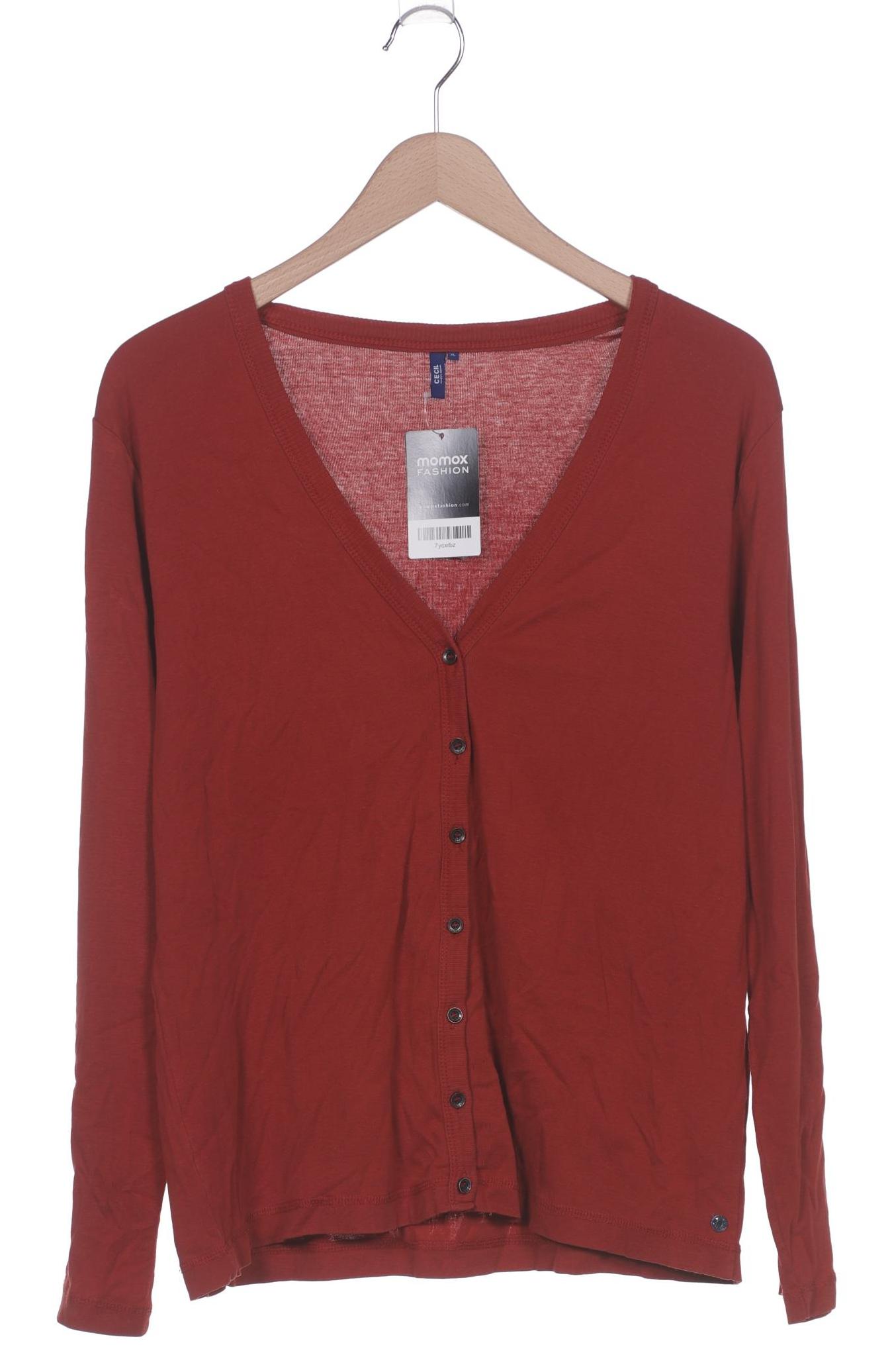 

Cecil Damen Langarmshirt, rot, Gr. 44
