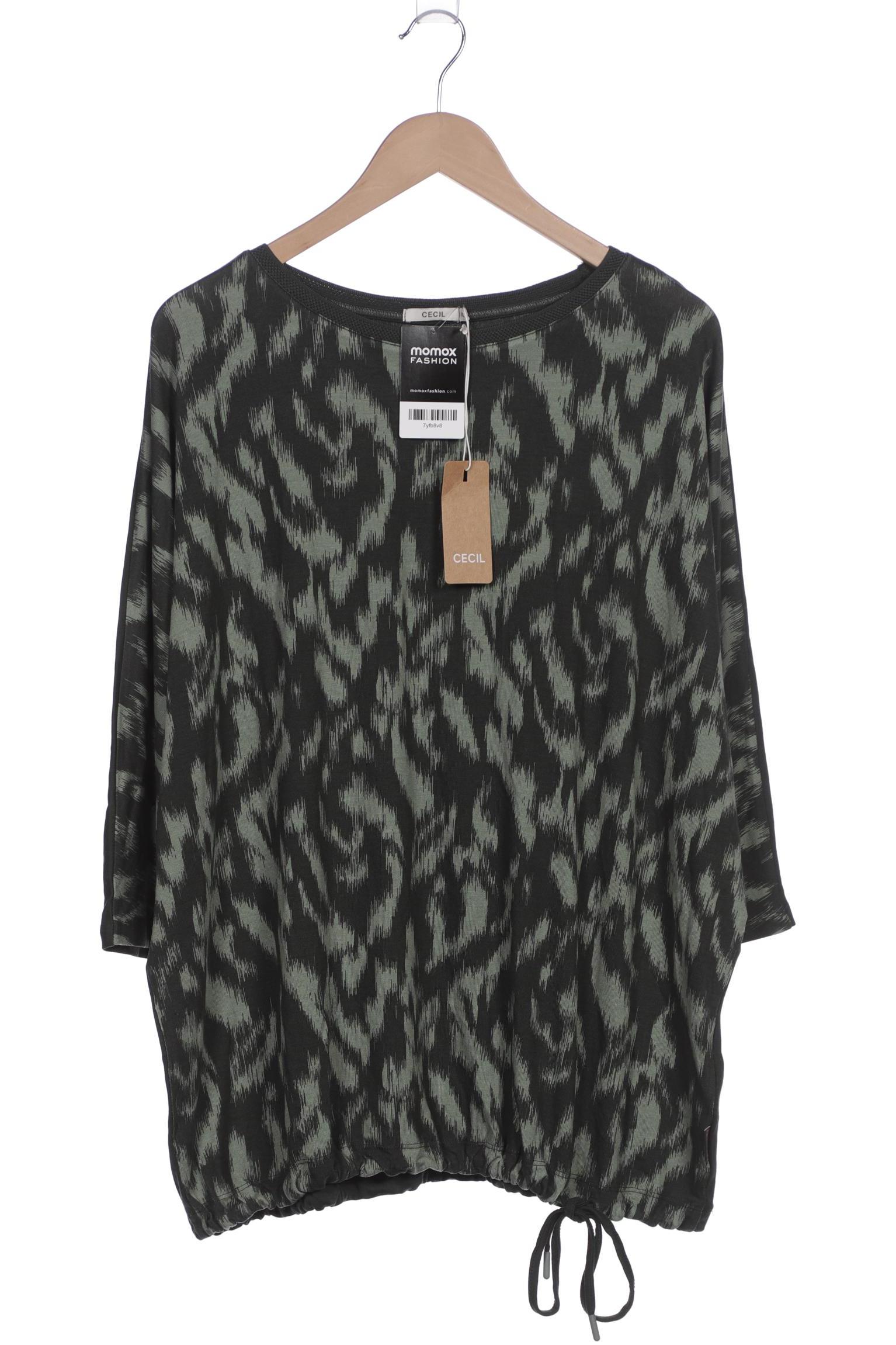 

Cecil Damen Langarmshirt, grün, Gr. 46