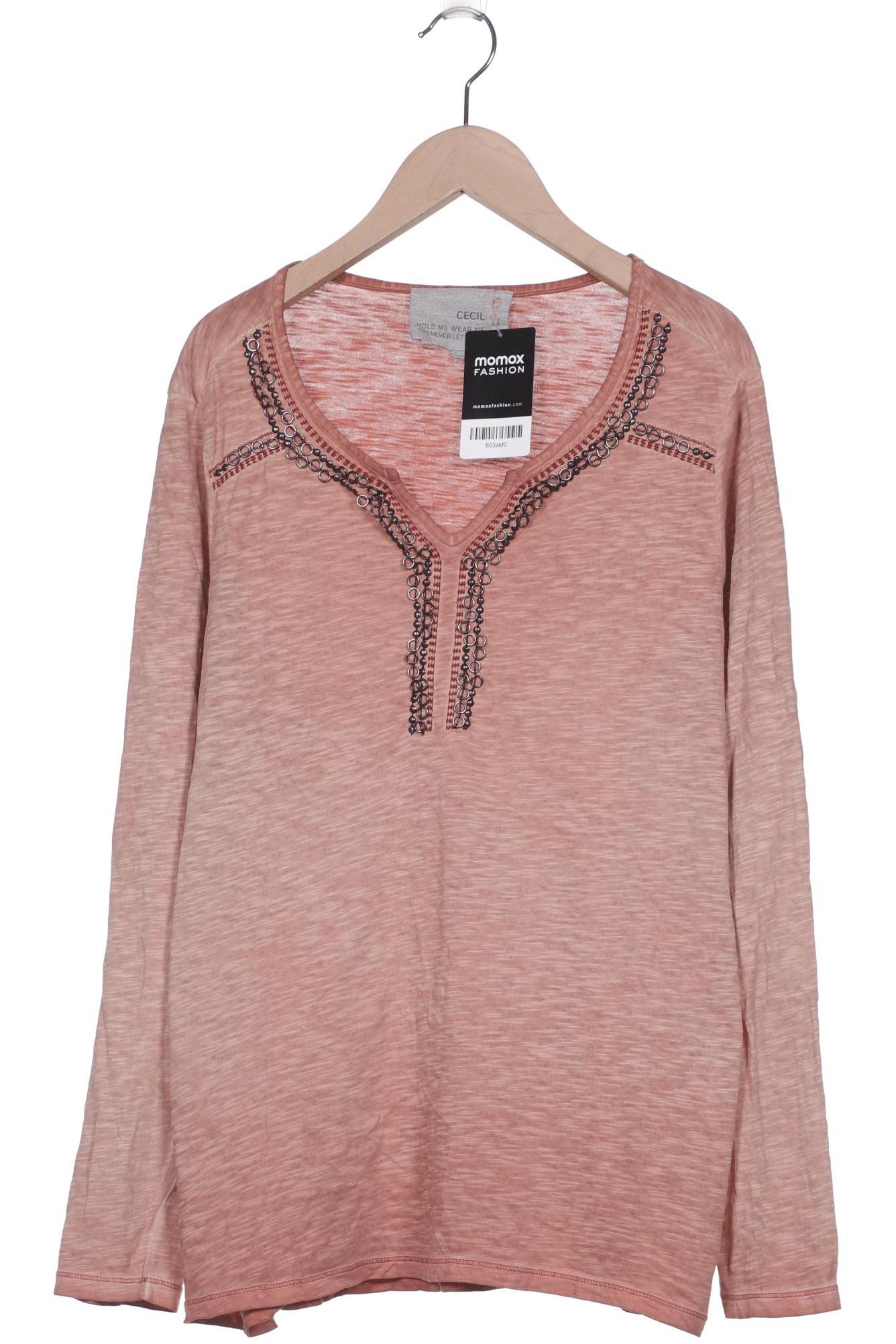 

CECIL Damen Langarmshirt, orange