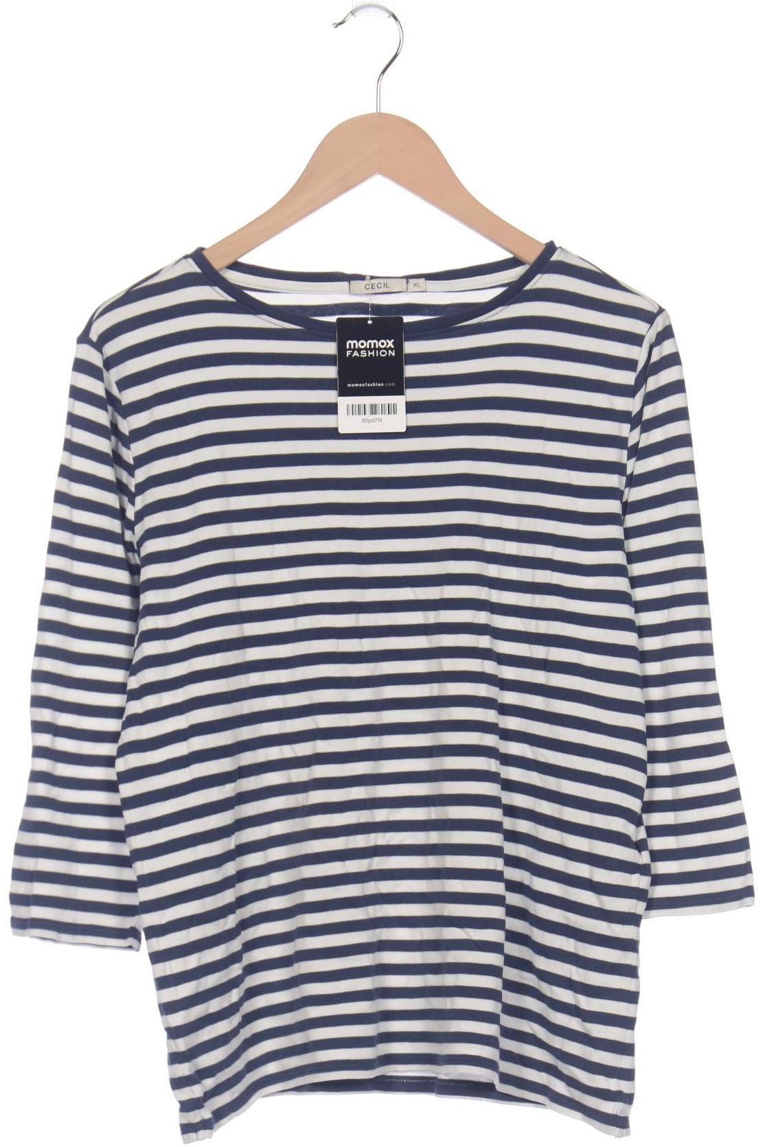 

Cecil Damen Langarmshirt, marineblau, Gr. 44