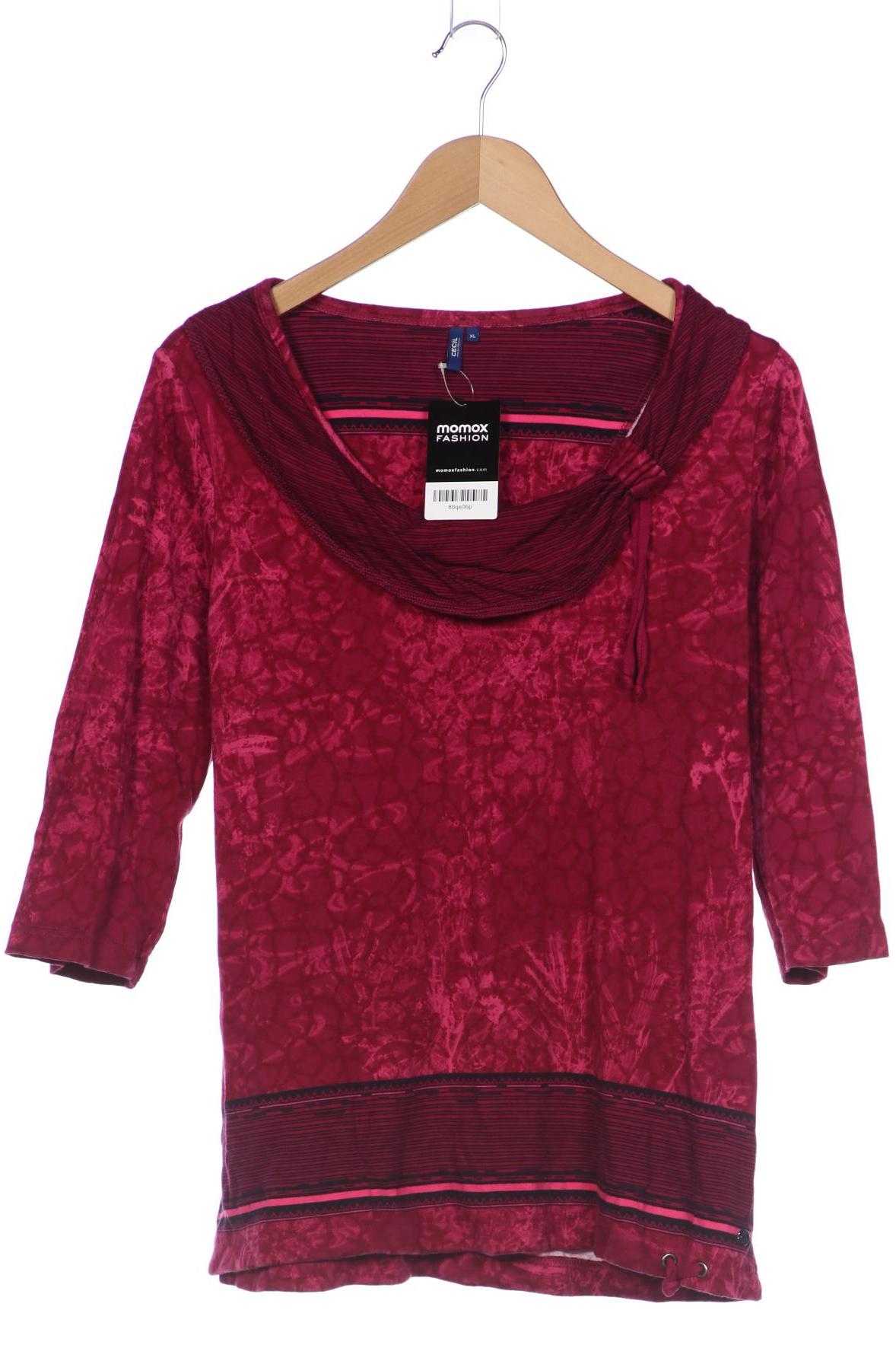 

CECIL Damen Langarmshirt, pink
