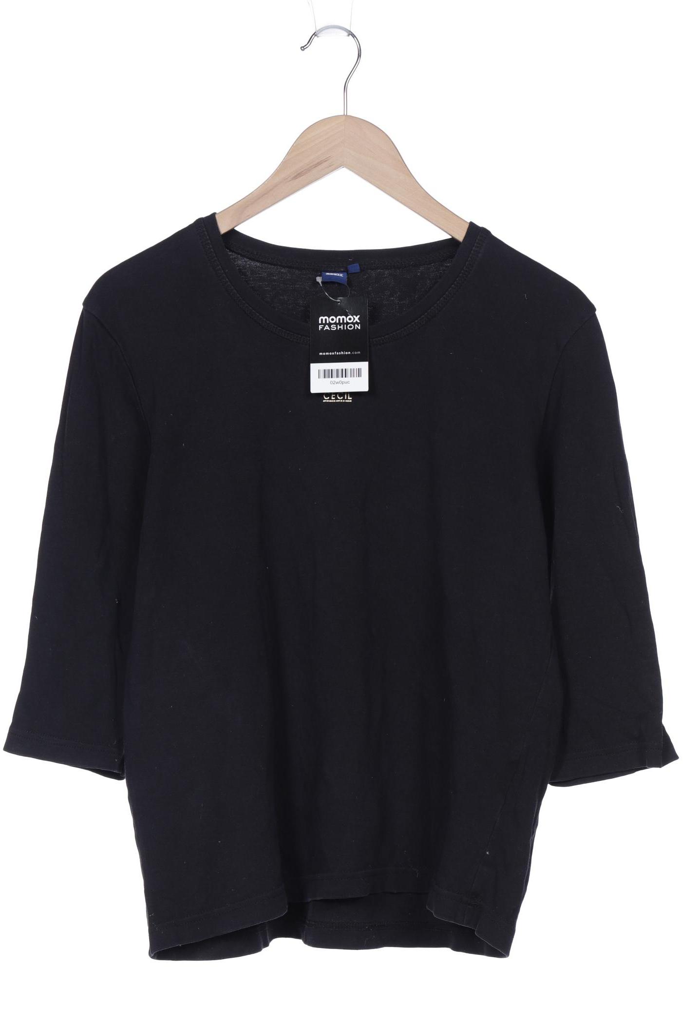 

Cecil Damen Langarmshirt, schwarz, Gr. 46