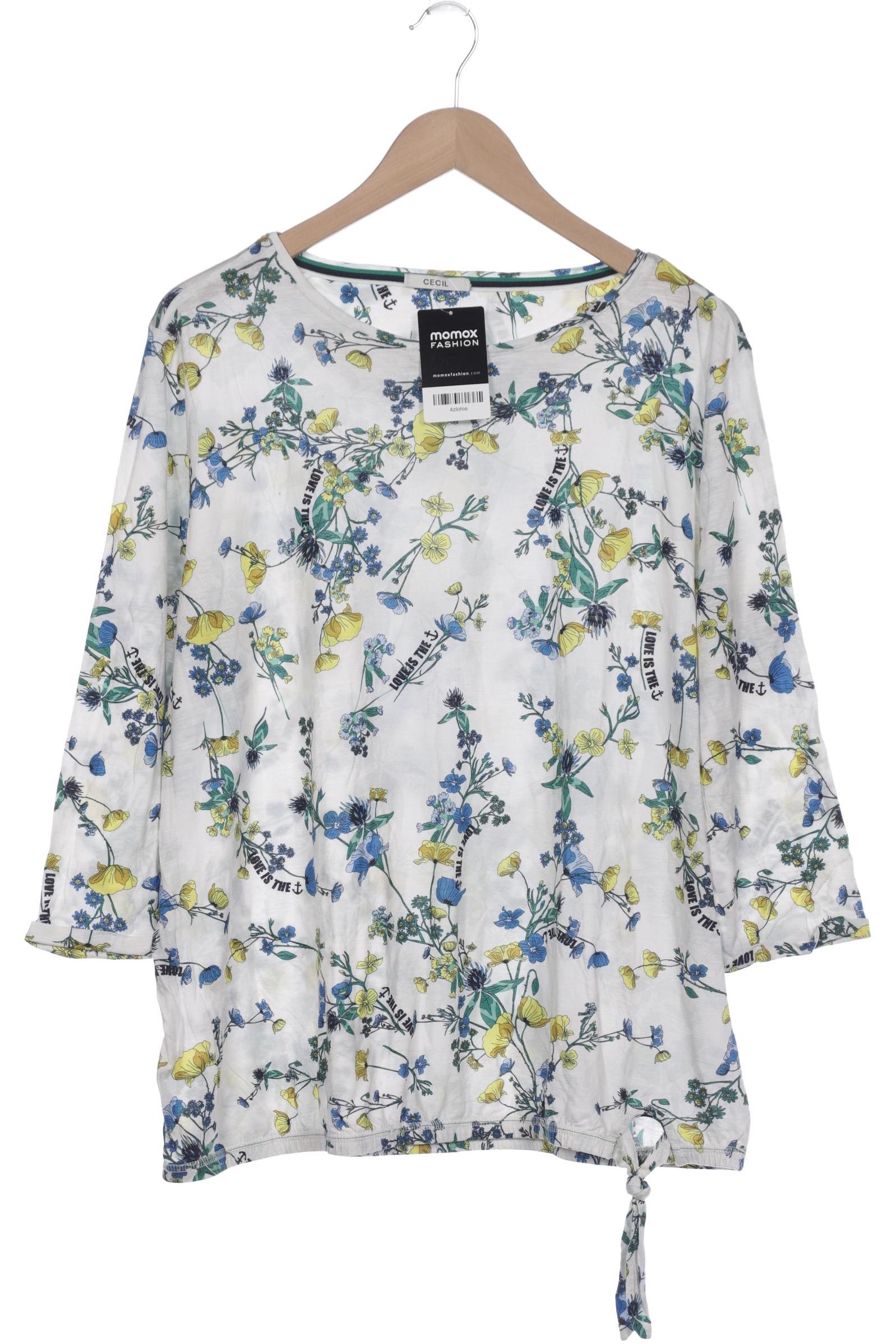 

Cecil Damen Langarmshirt, cremeweiß, Gr. 46