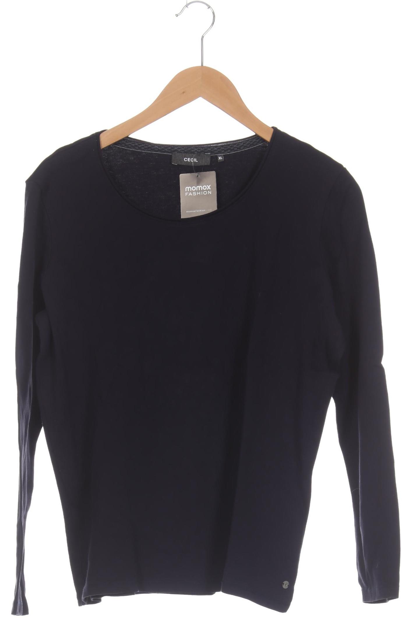 

Cecil Damen Langarmshirt, blau, Gr. 44