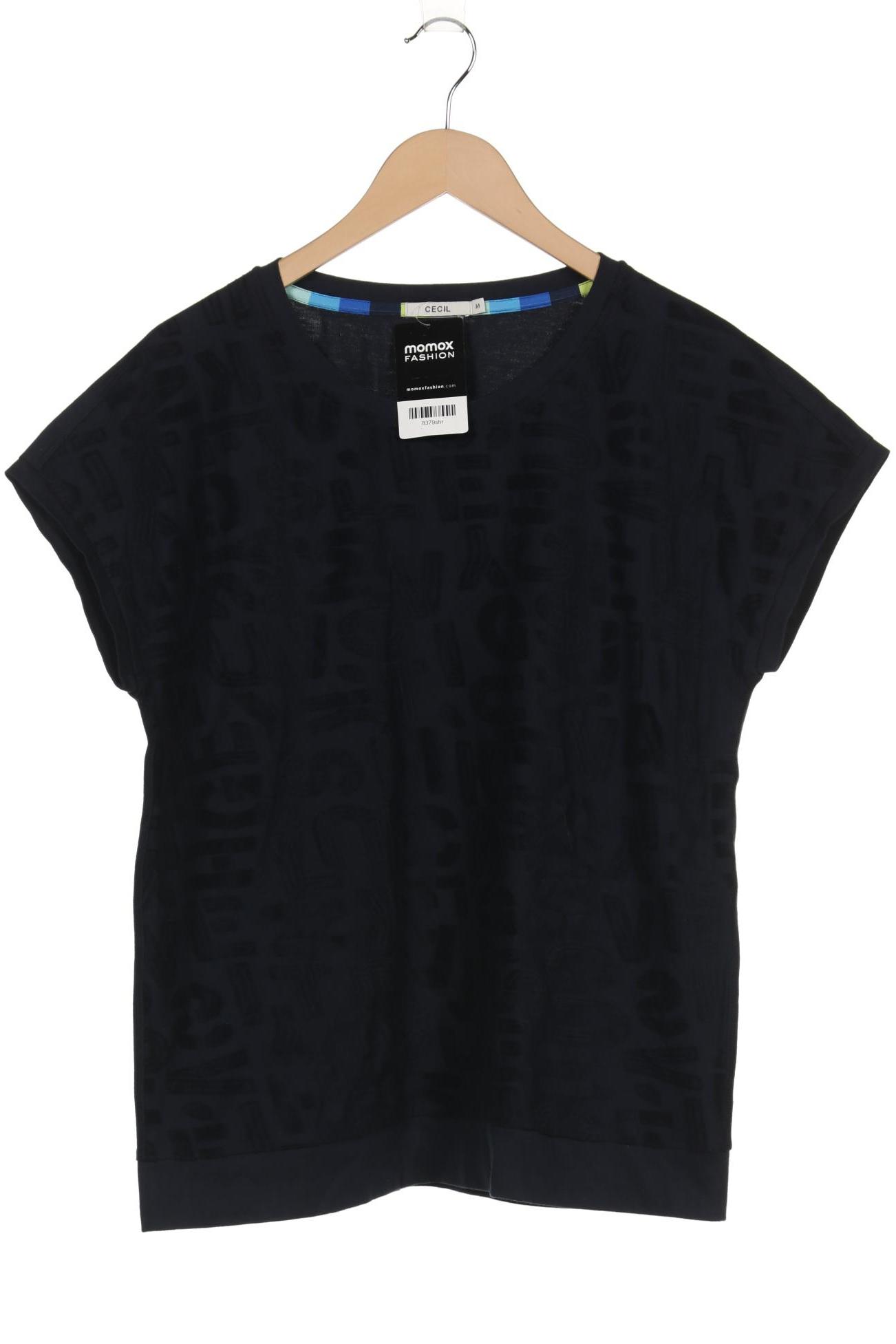 

CECIL Damen Langarmshirt, schwarz