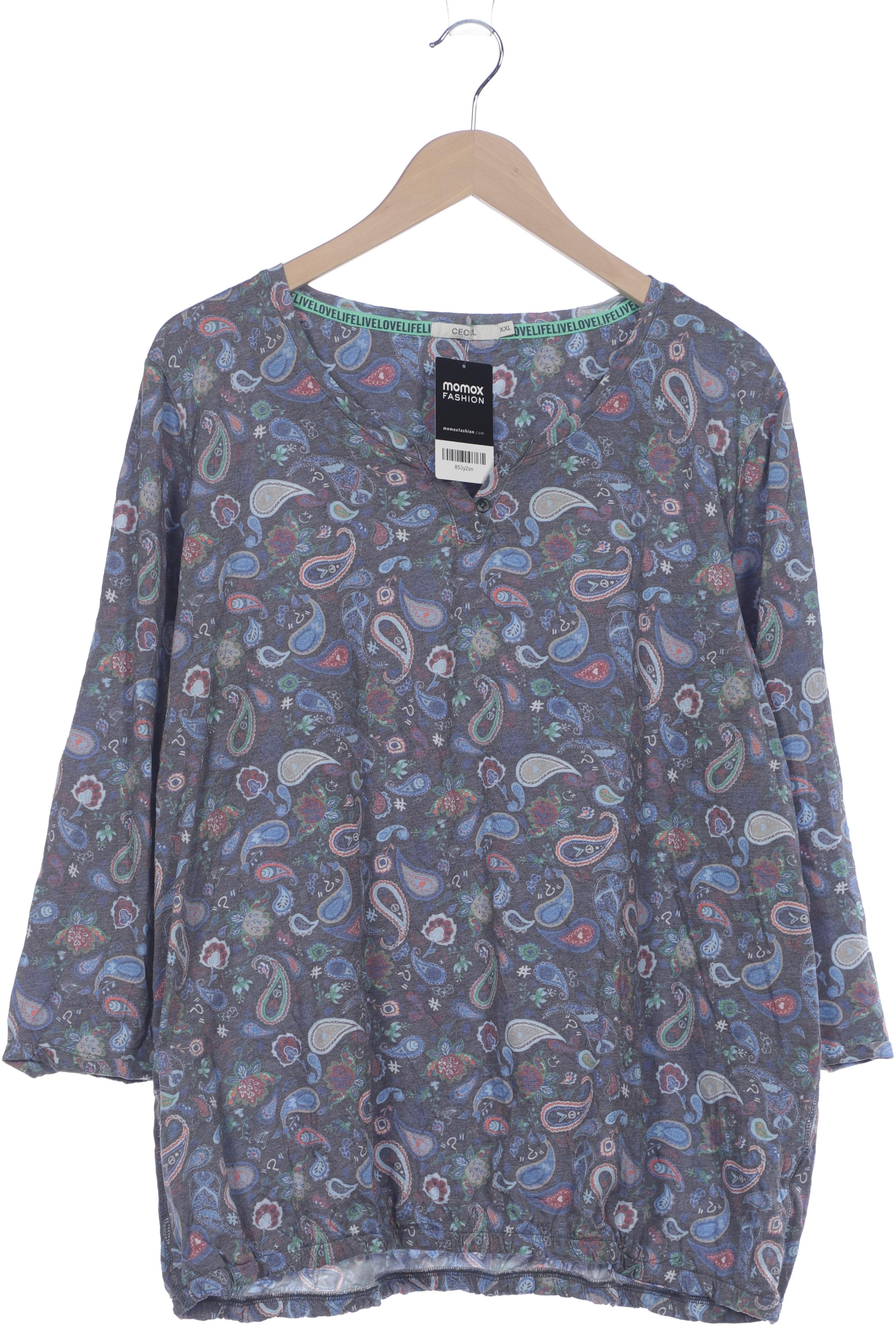 

Cecil Damen Langarmshirt, flieder, Gr. 46