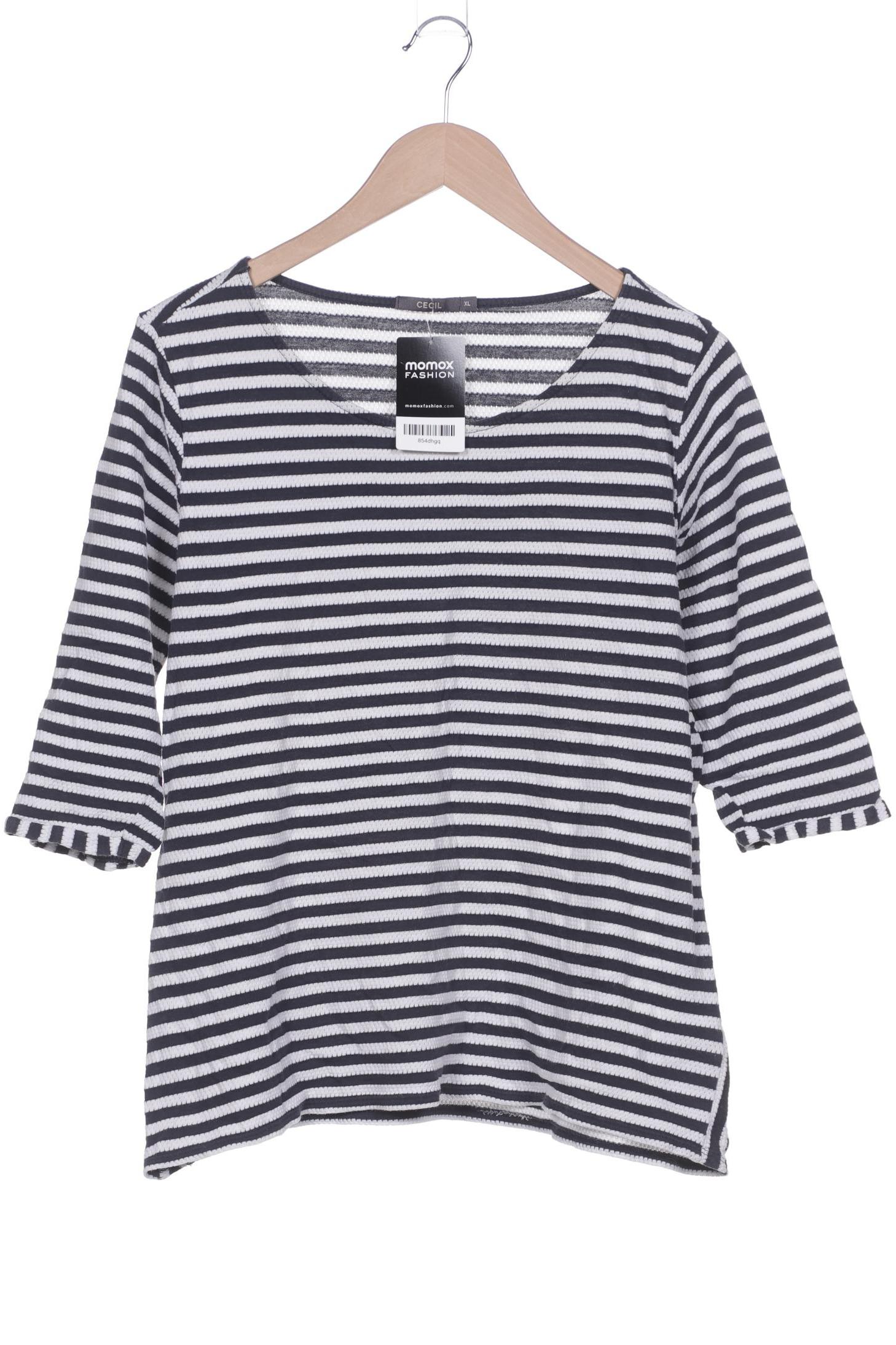 

Cecil Damen Langarmshirt, marineblau, Gr. 44