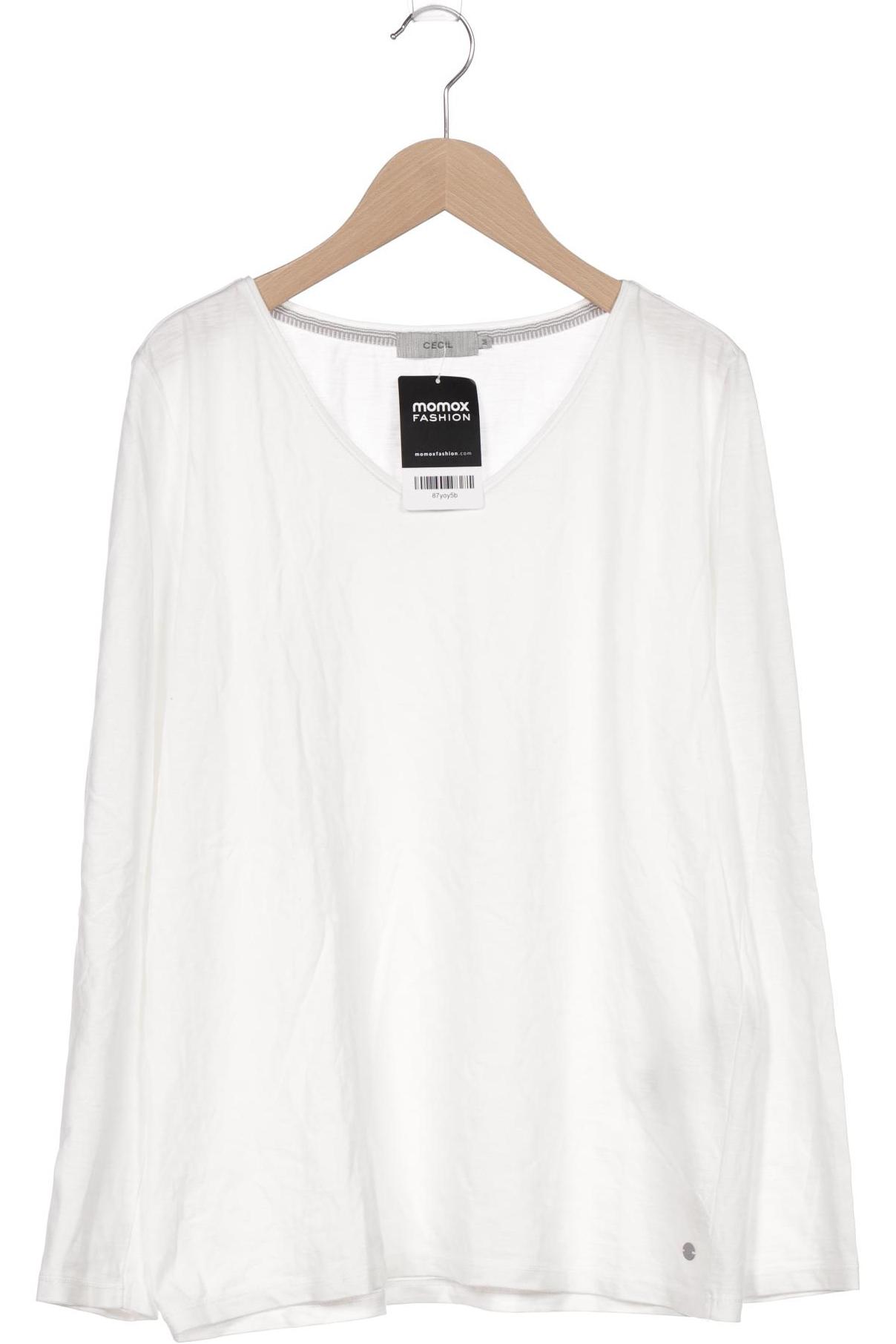 

CECIL Damen Langarmshirt, weiß