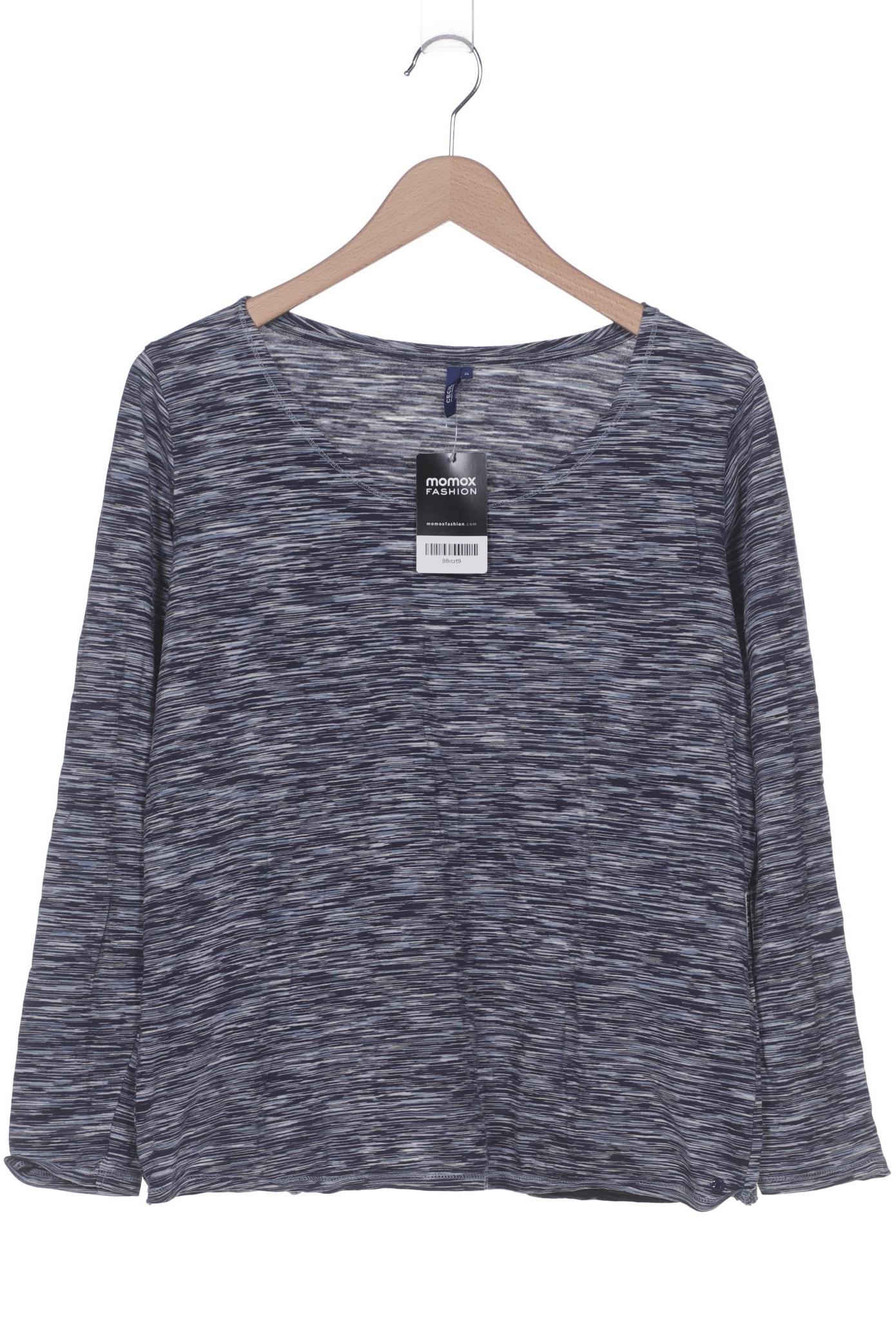 

Cecil Damen Langarmshirt, marineblau, Gr. 44