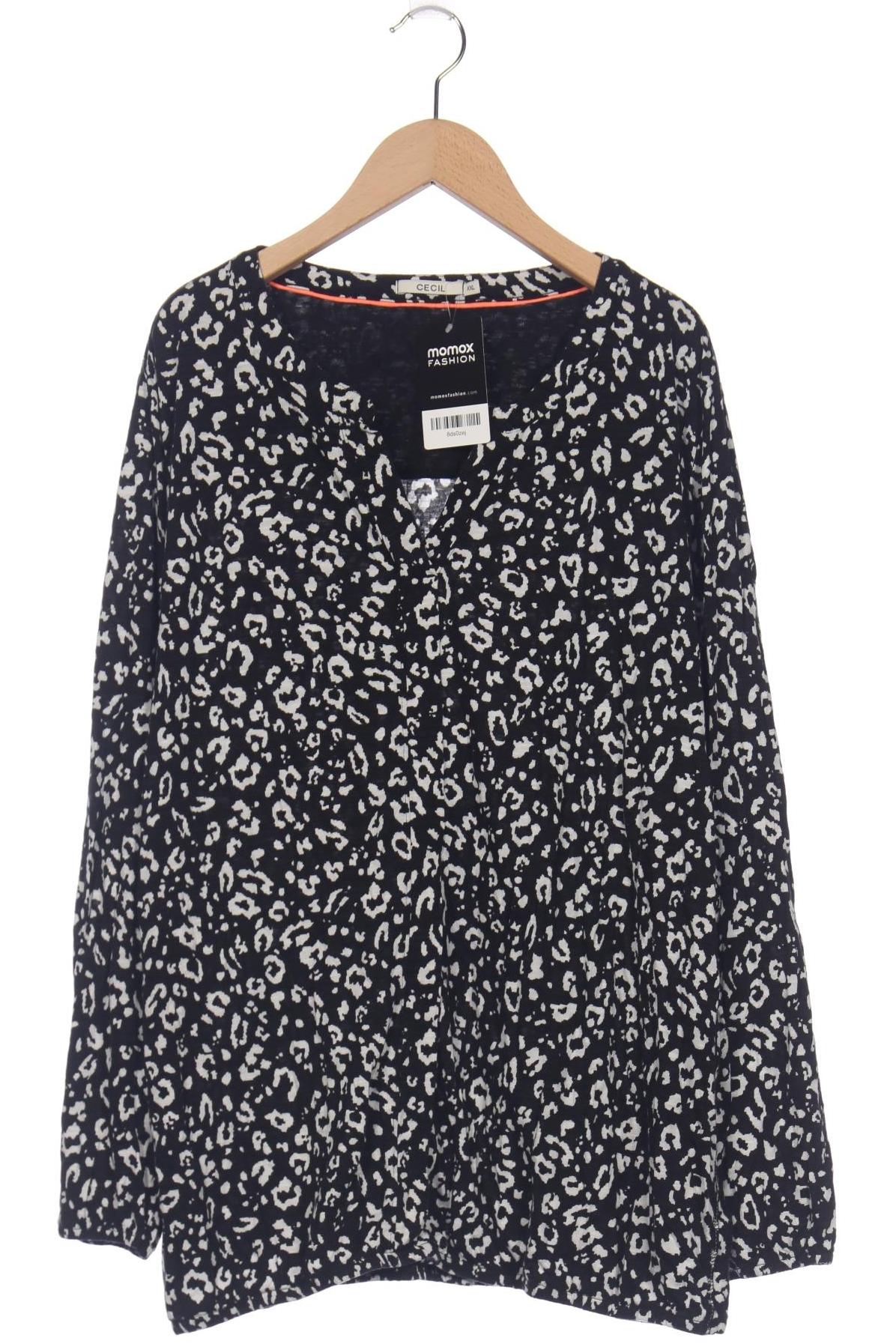 

Cecil Damen Langarmshirt, schwarz, Gr. 46