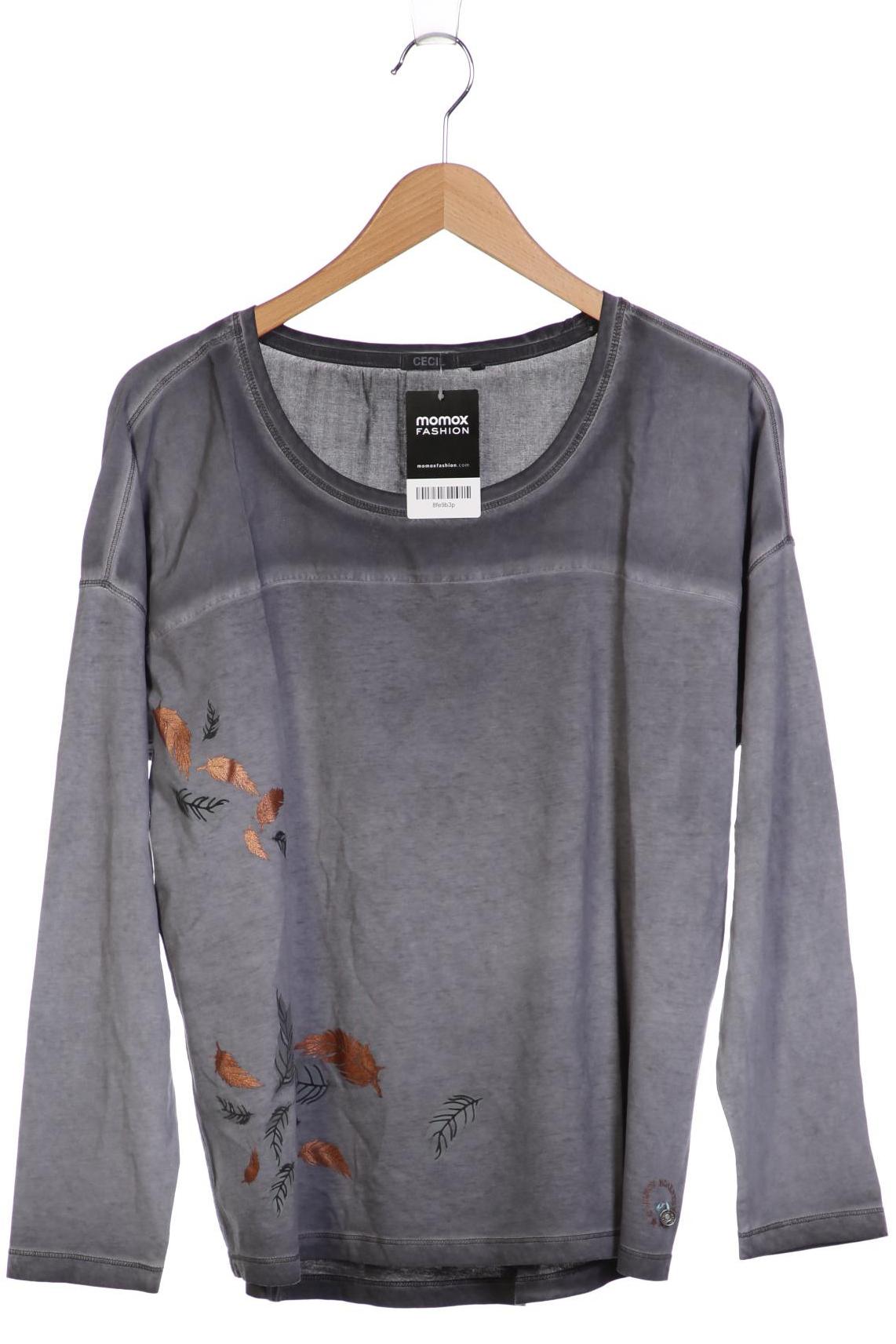 

CECIL Damen Langarmshirt, grau