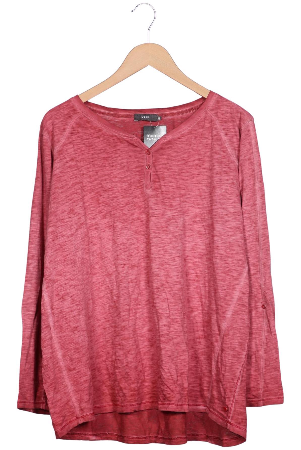 

Cecil Damen Langarmshirt, rot, Gr. 46