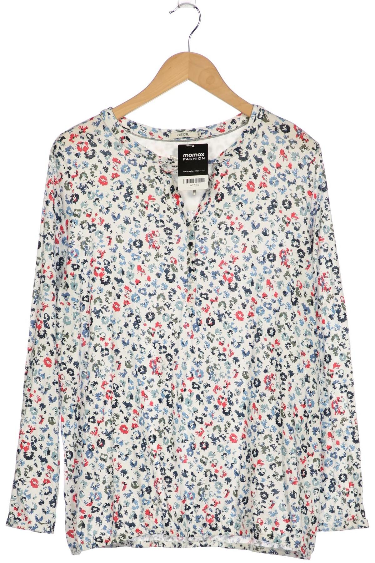 

Cecil Damen Langarmshirt, weiß, Gr. 44