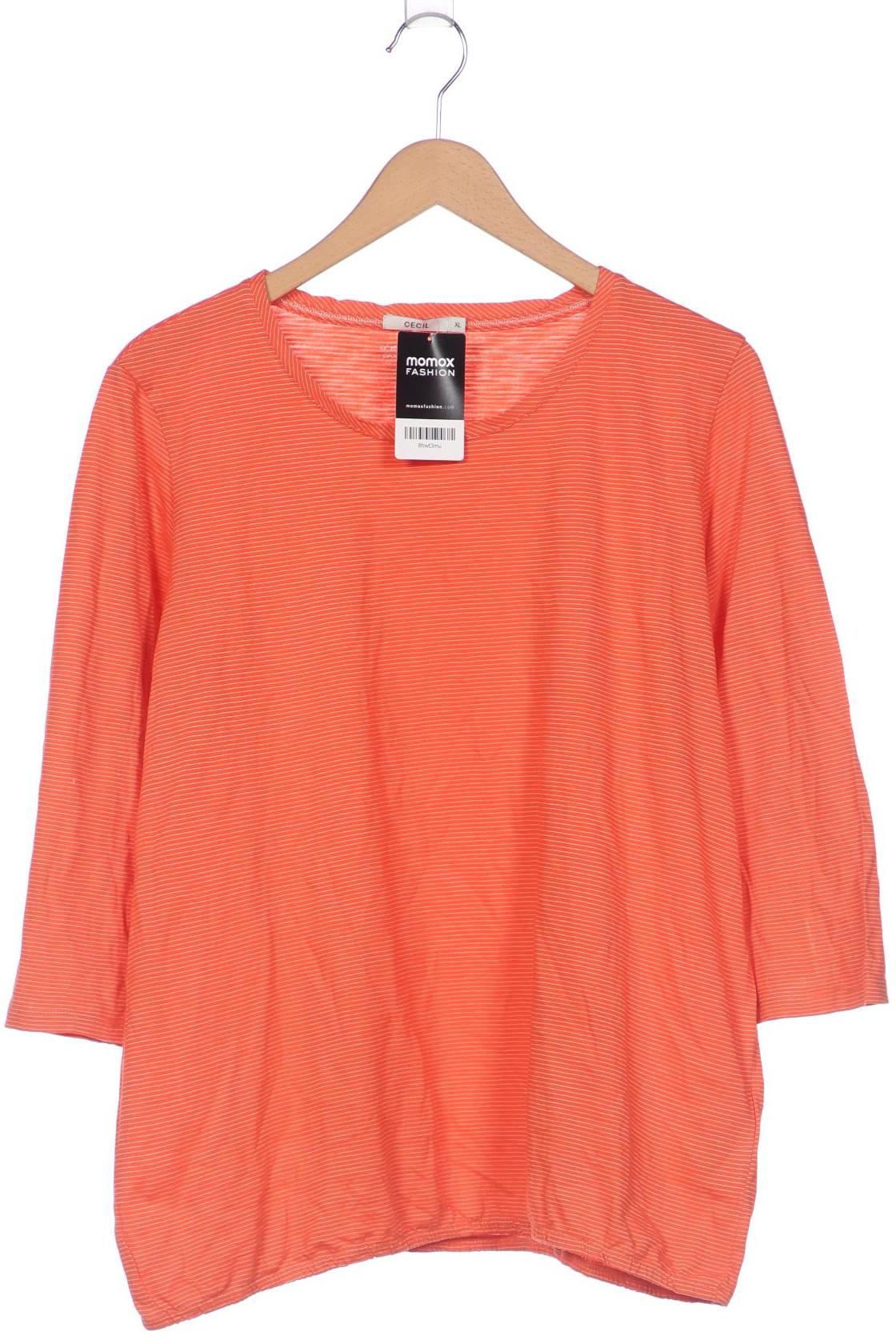 

Cecil Damen Langarmshirt, orange, Gr. 44