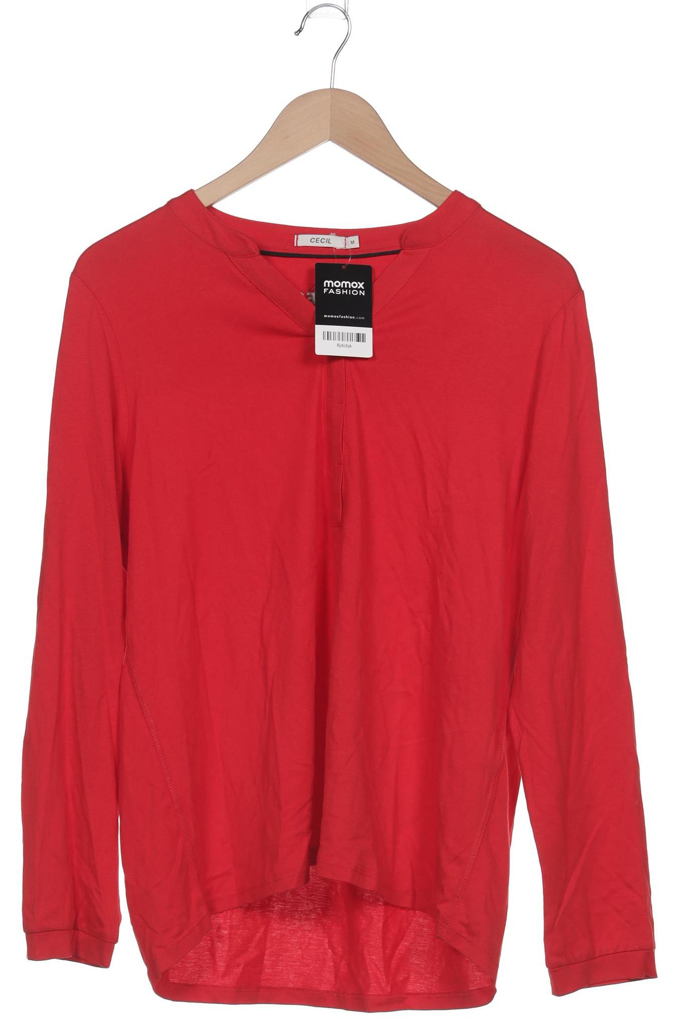 

Cecil Damen Langarmshirt, rot, Gr. 38