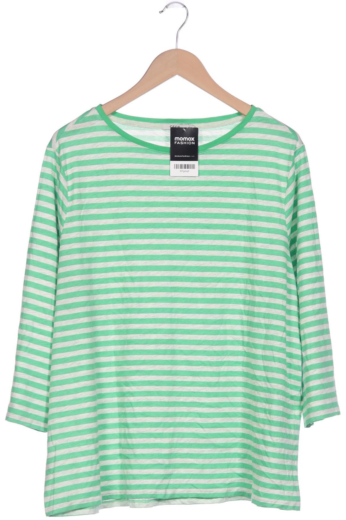 

Cecil Damen Langarmshirt, grün, Gr. 46