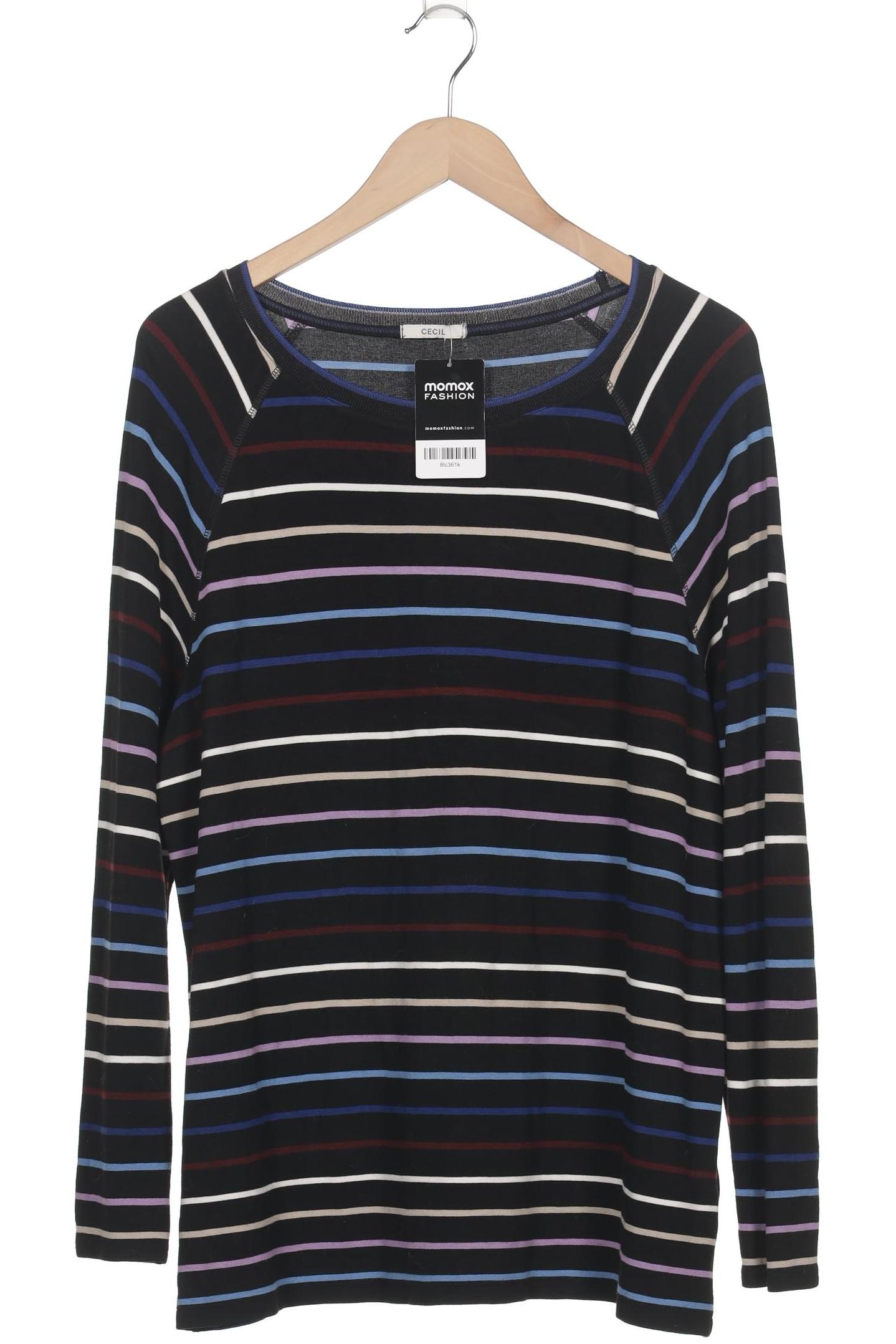 

Cecil Damen Langarmshirt, schwarz, Gr. 44