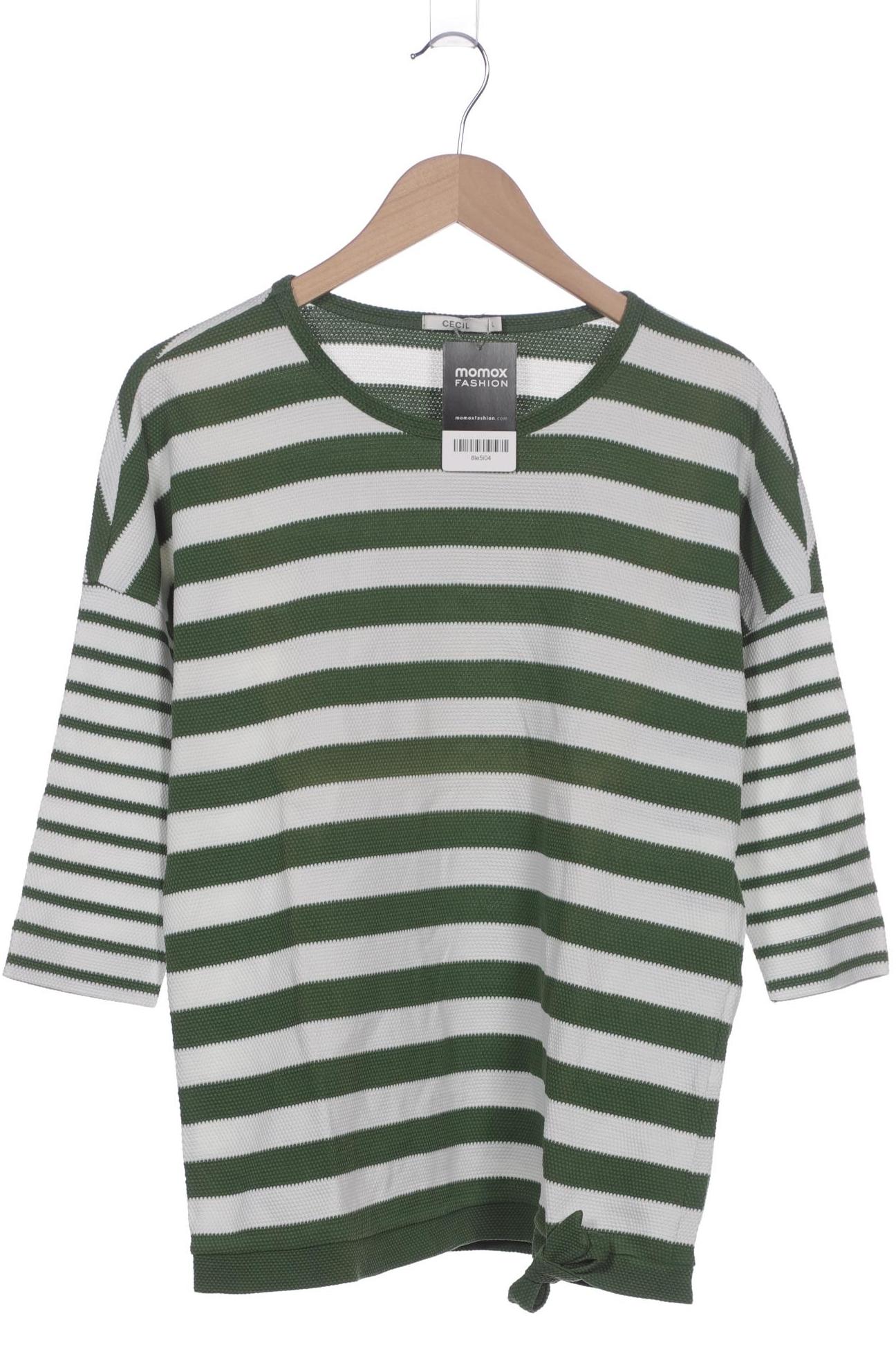 

Cecil Damen Langarmshirt, grün, Gr. 42