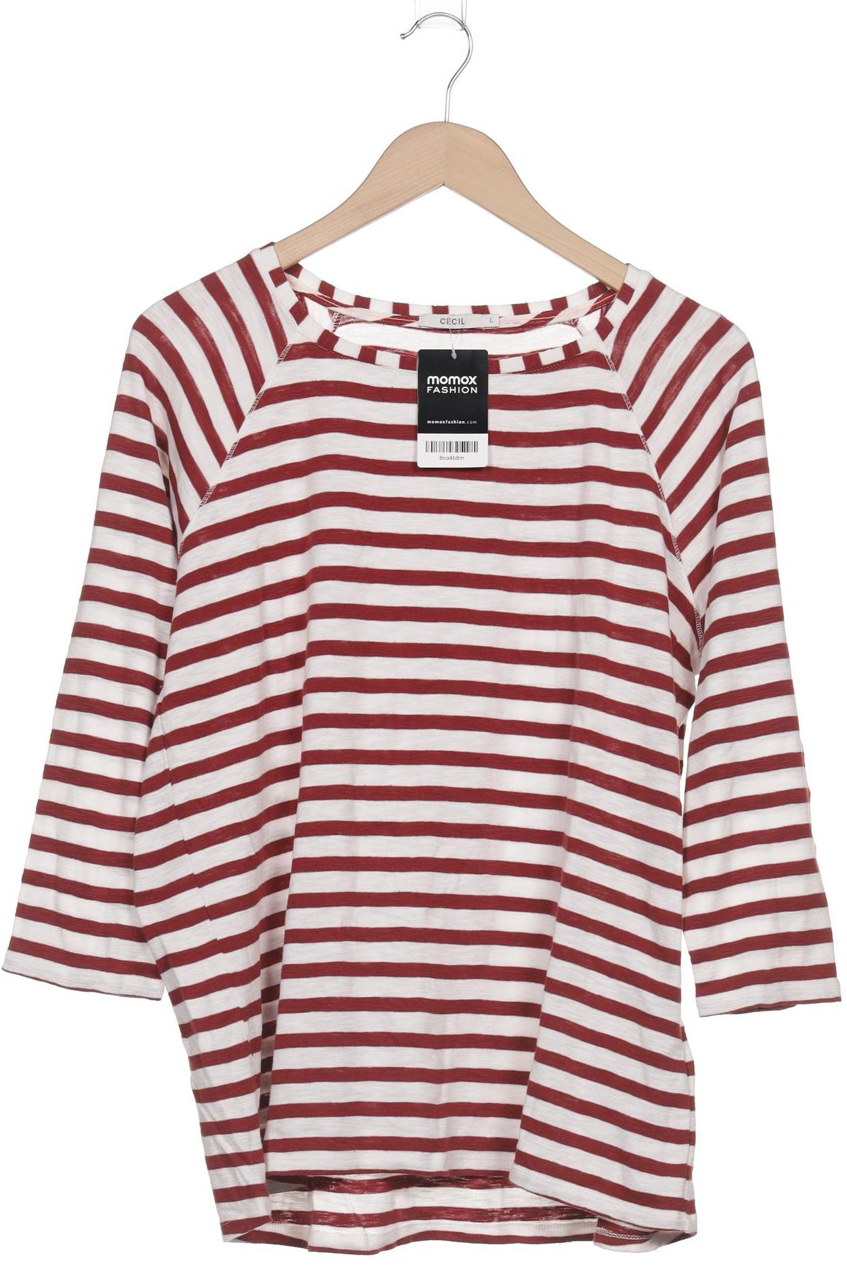 

Cecil Damen Langarmshirt, bordeaux, Gr. 42
