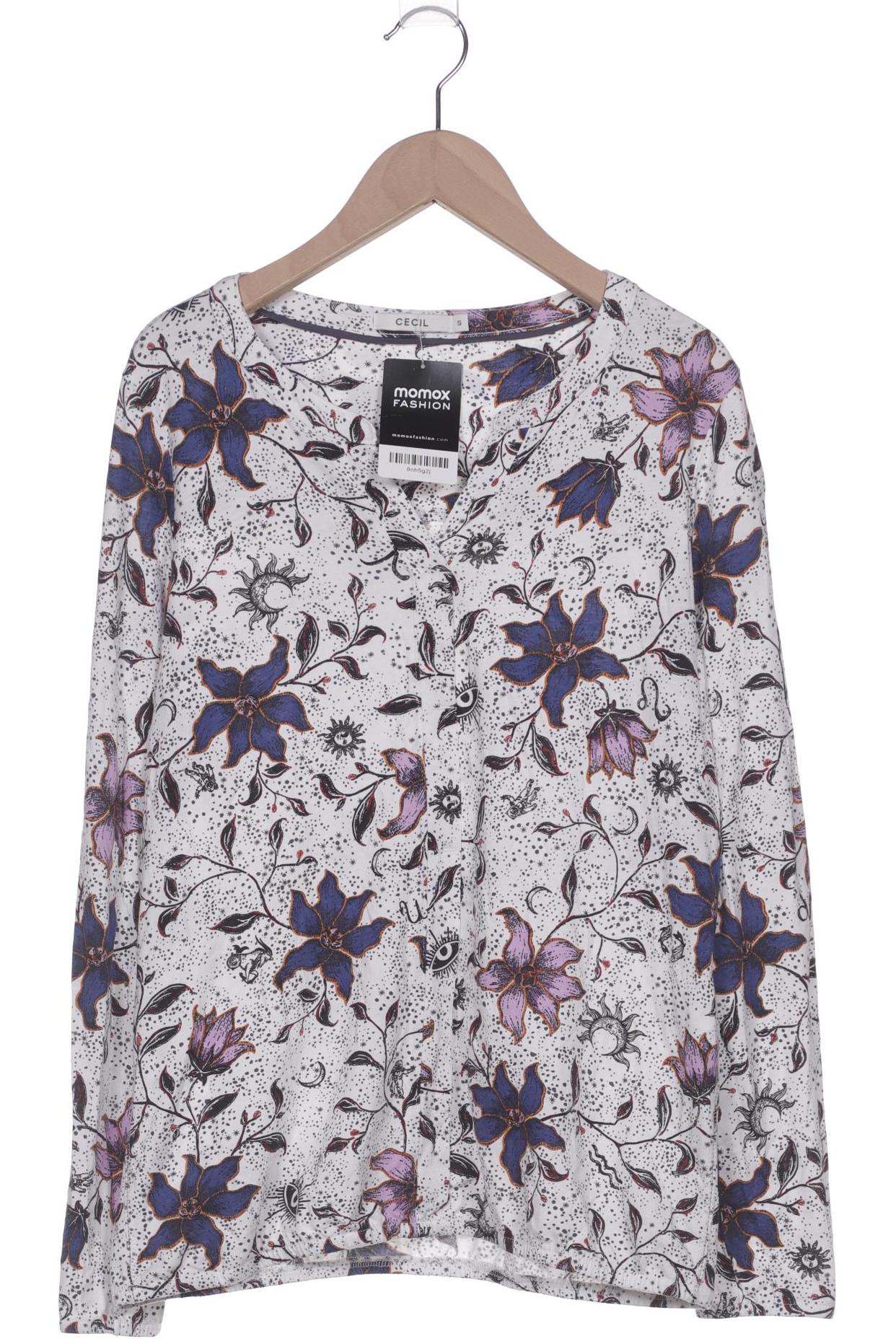 

Cecil Damen Langarmshirt, weiß, Gr. 36