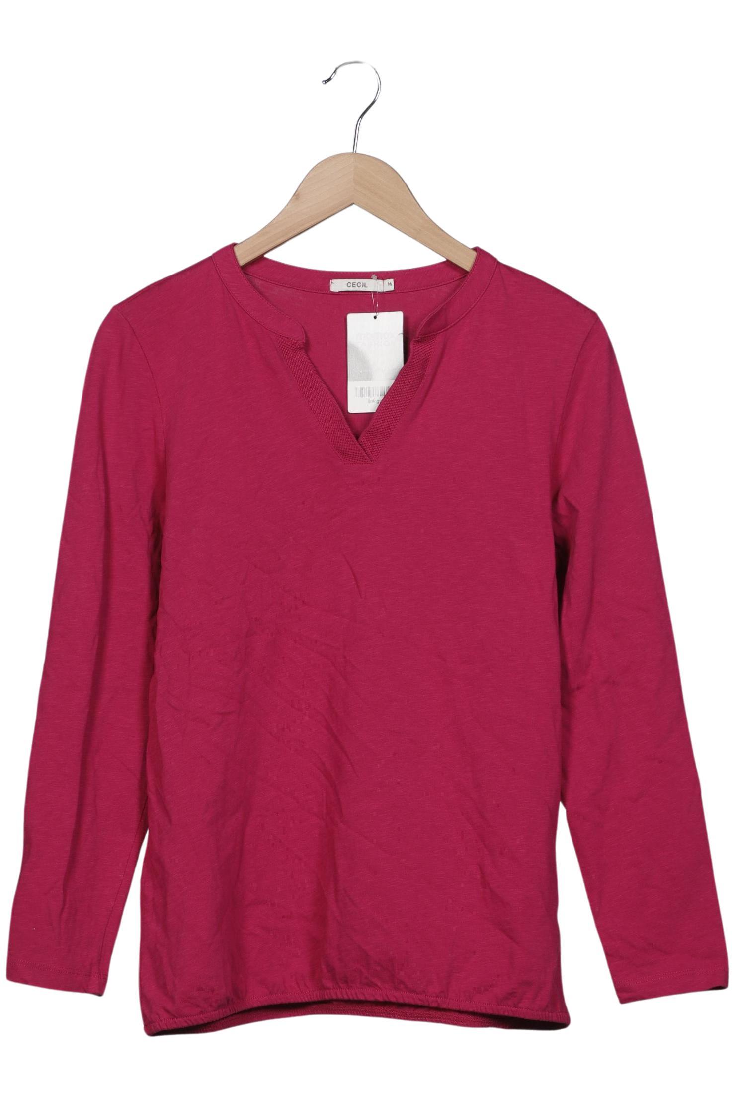 

Cecil Damen Langarmshirt, pink, Gr. 38