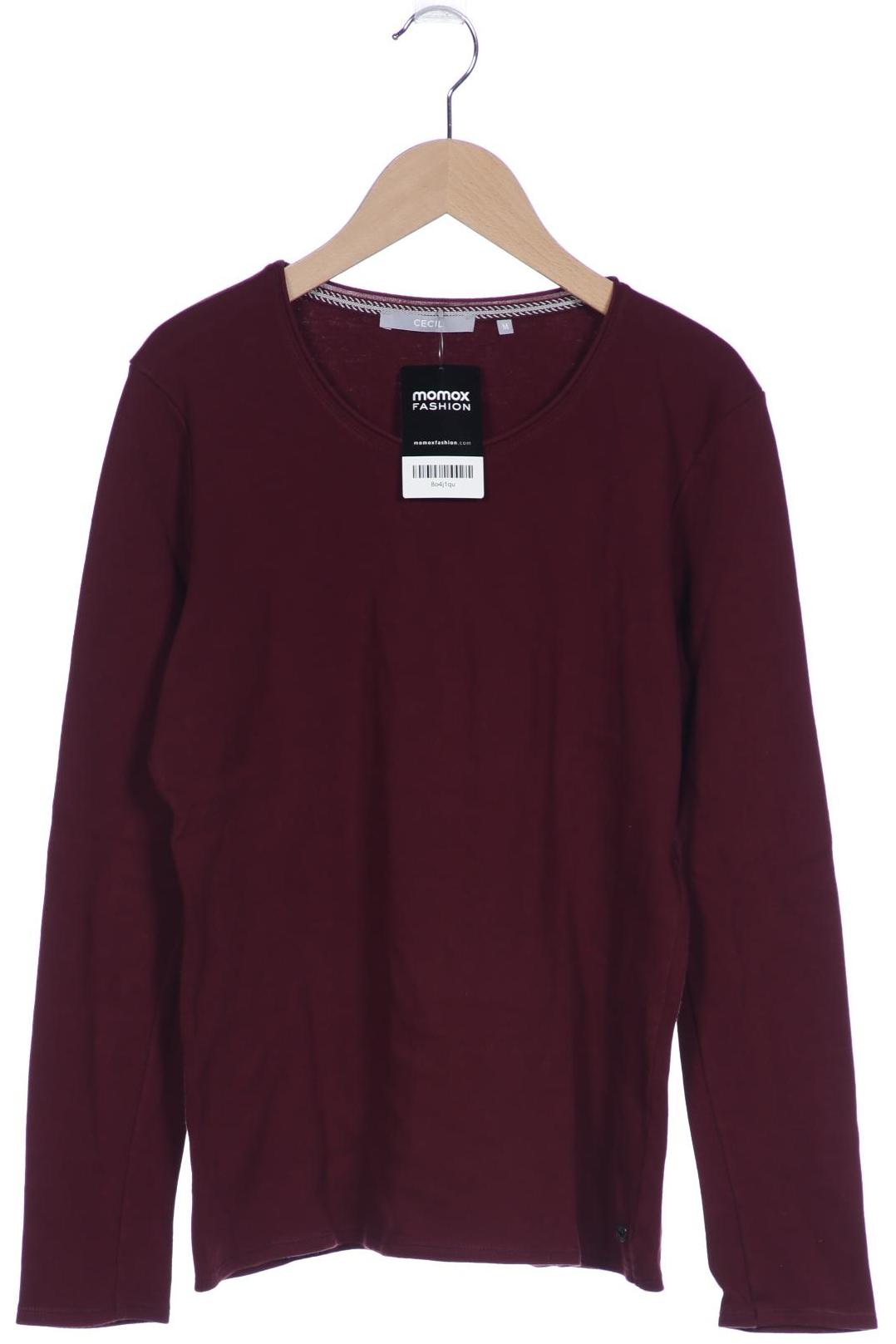 

CECIL Damen Langarmshirt, bordeaux