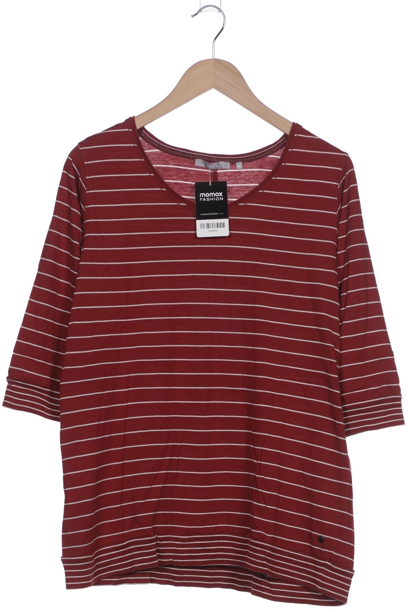 

Cecil Damen Langarmshirt, bordeaux, Gr. 46