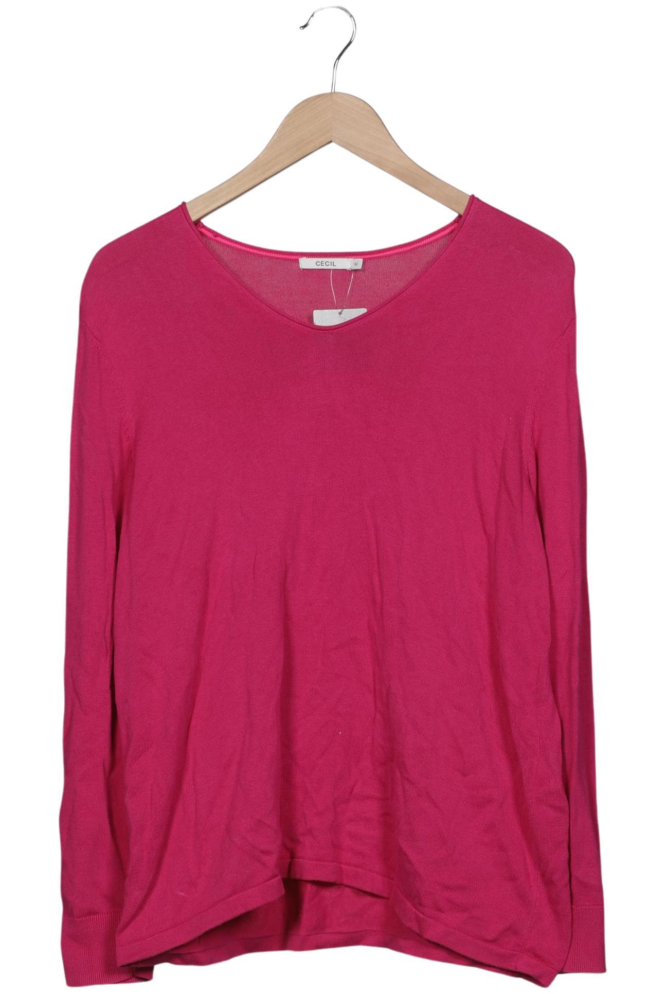 

Cecil Damen Langarmshirt, pink, Gr. 38