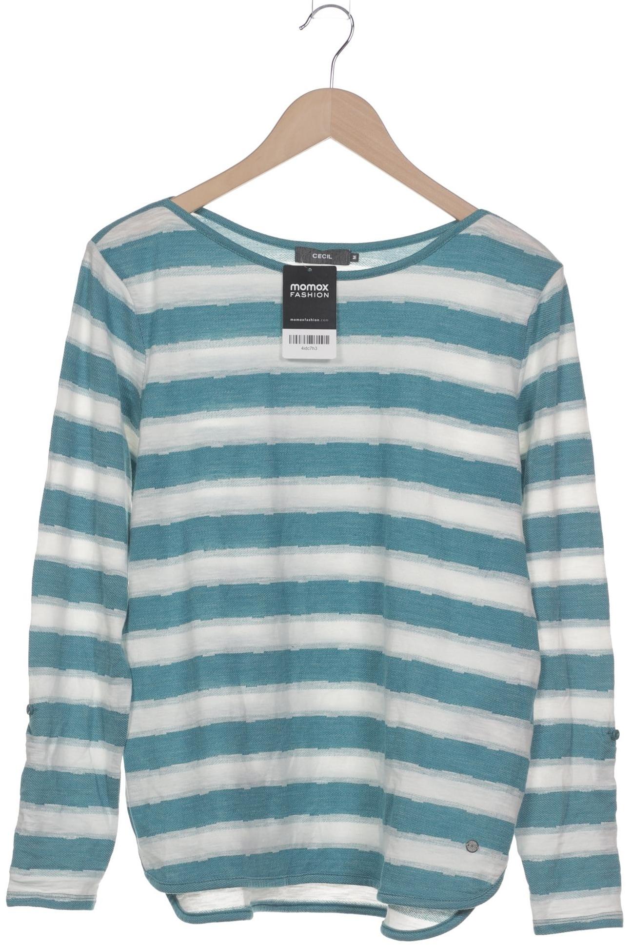 

Cecil Damen Langarmshirt, blau, Gr. 38