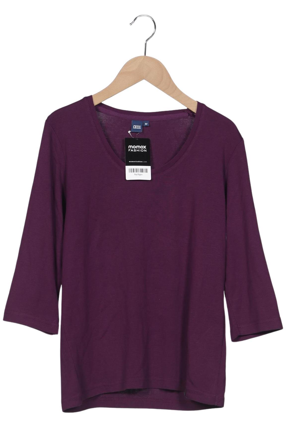 

Cecil Damen Langarmshirt, flieder, Gr. 38
