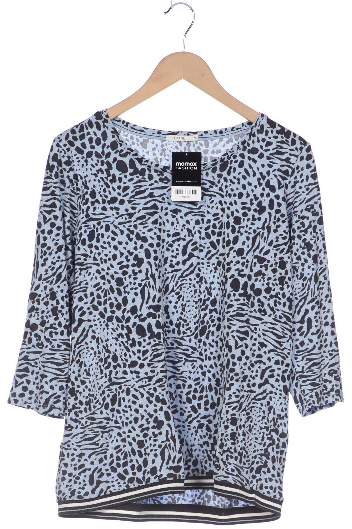 

Cecil Damen Langarmshirt, blau, Gr. 44