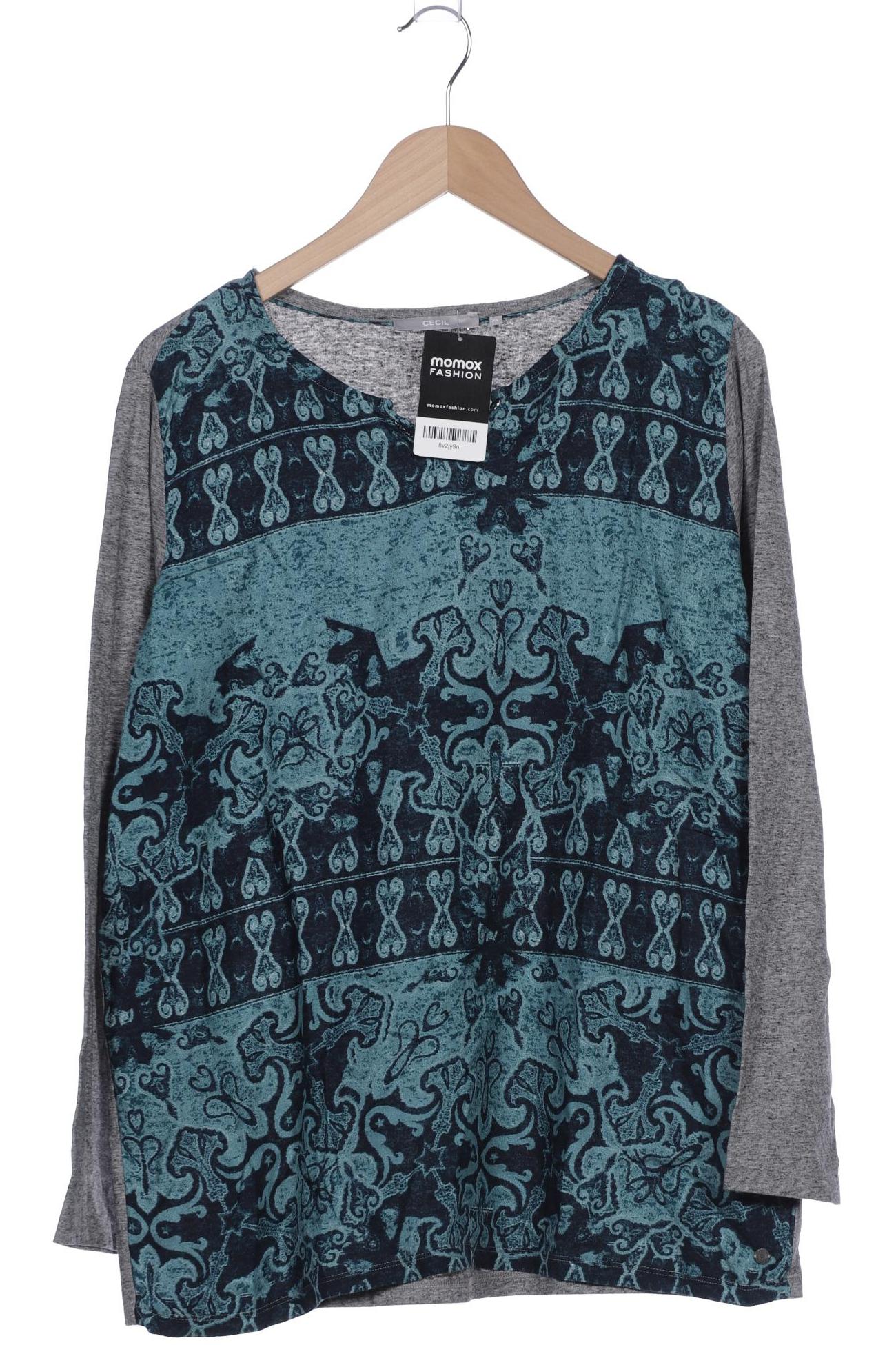 

Cecil Damen Langarmshirt, grau, Gr. 44