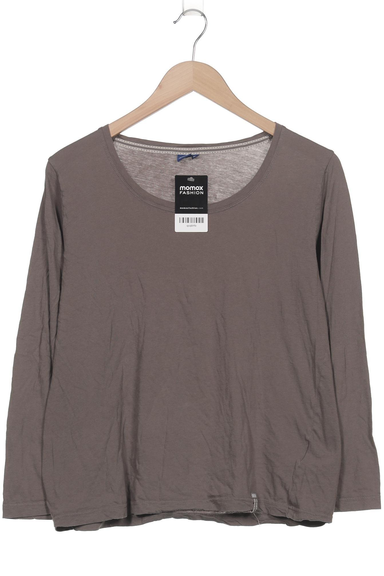 

Cecil Damen Langarmshirt, braun, Gr. 46