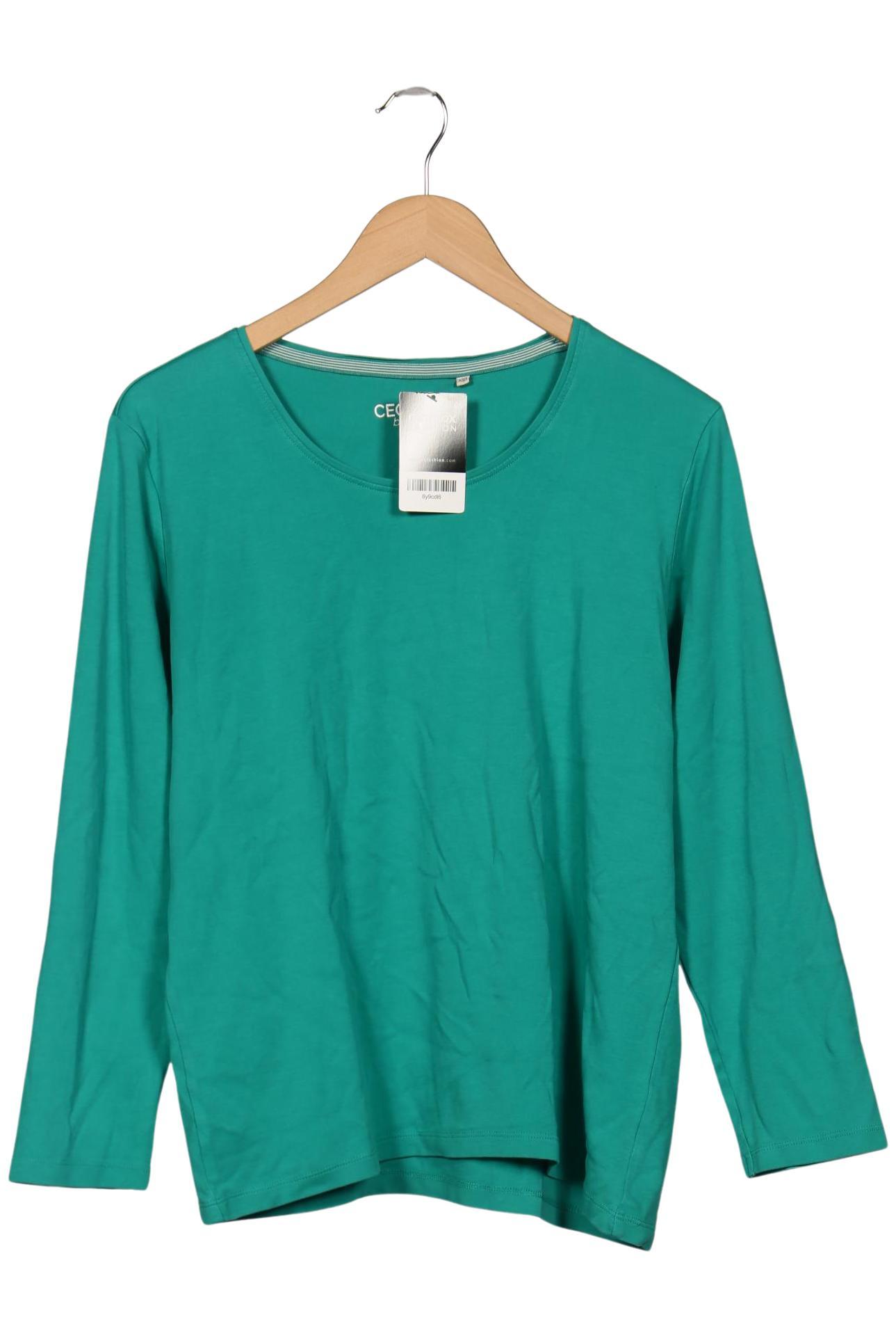

Cecil Damen Langarmshirt, türkis, Gr. 46