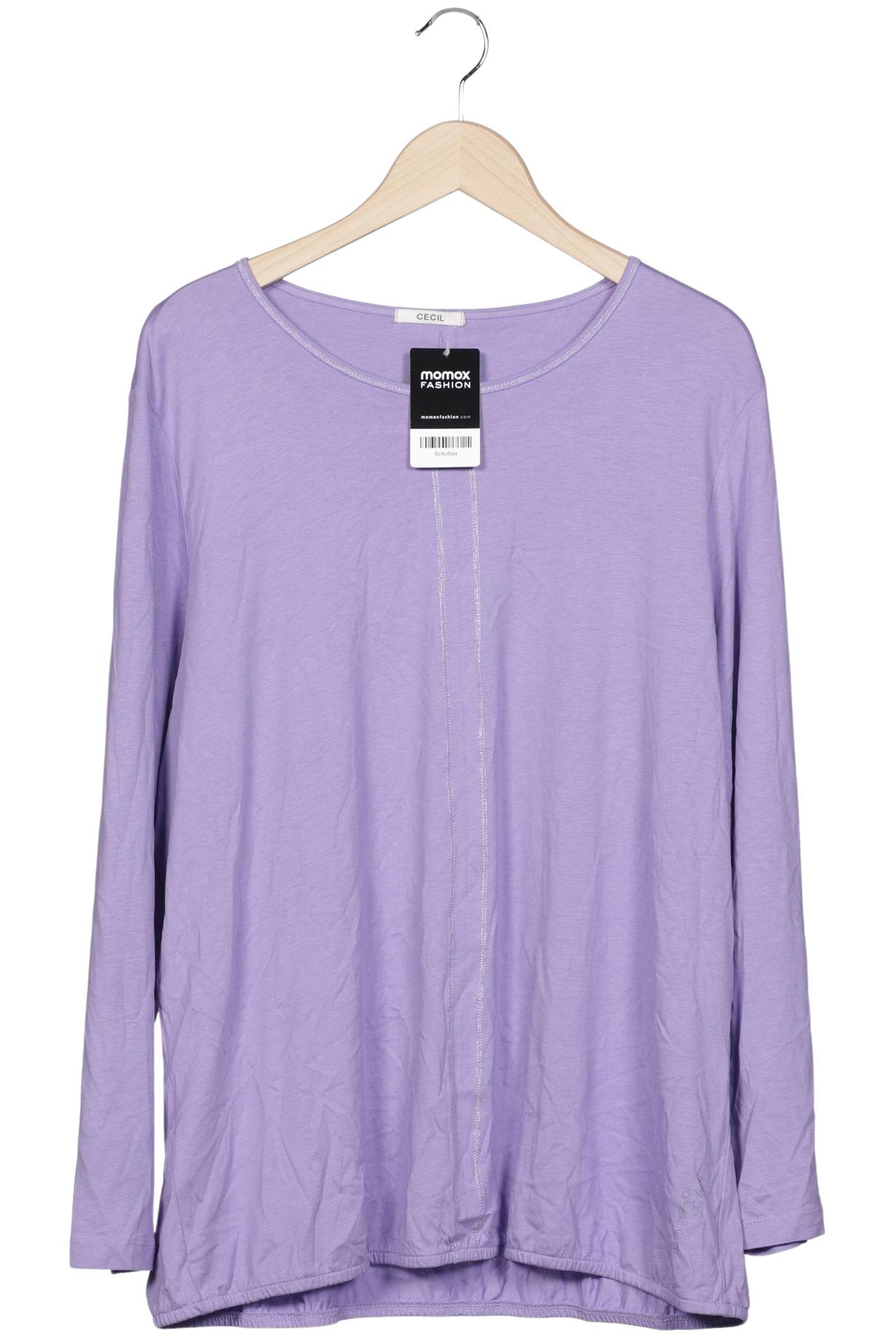 

Cecil Damen Langarmshirt, flieder, Gr. 46