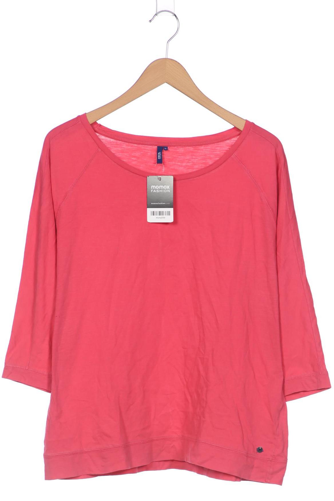 

Cecil Damen Langarmshirt, pink, Gr. 44