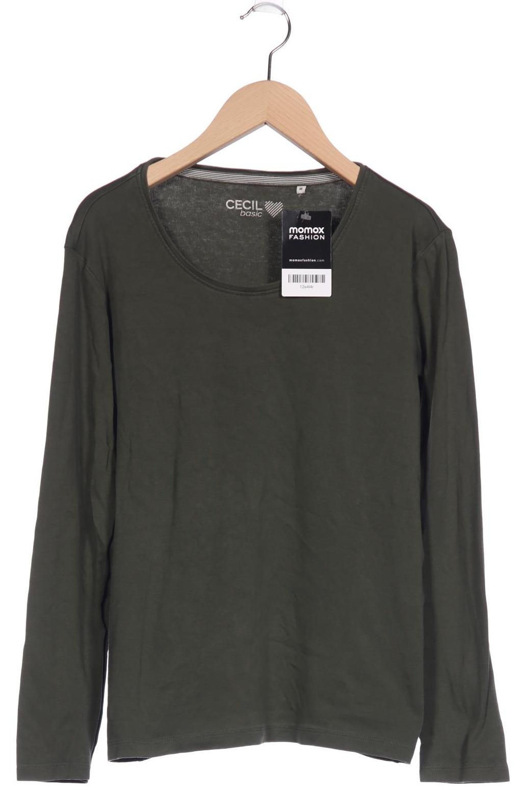 

Cecil Damen Langarmshirt, grün, Gr. 38
