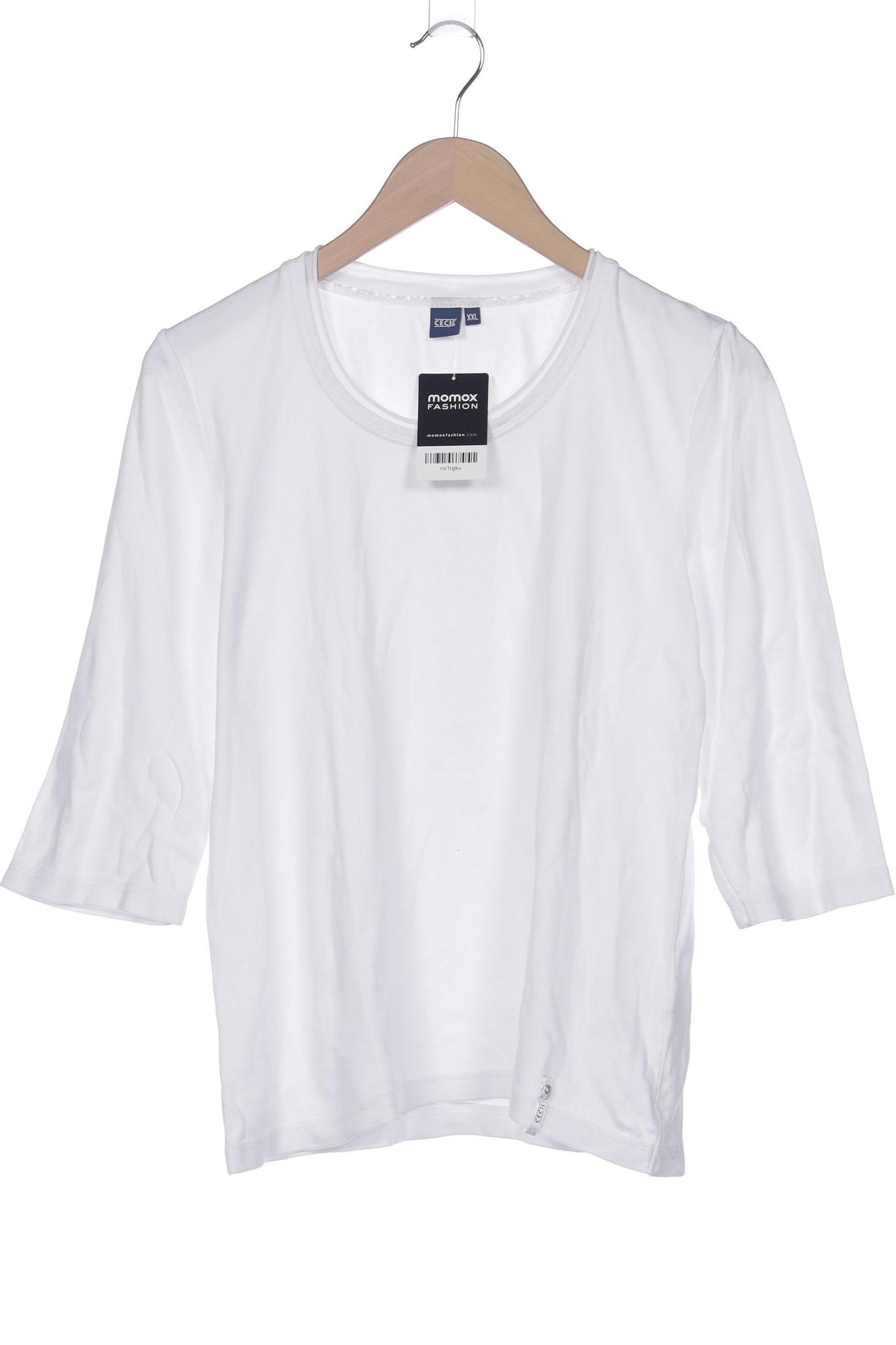 

Cecil Damen Langarmshirt, weiß, Gr. 46