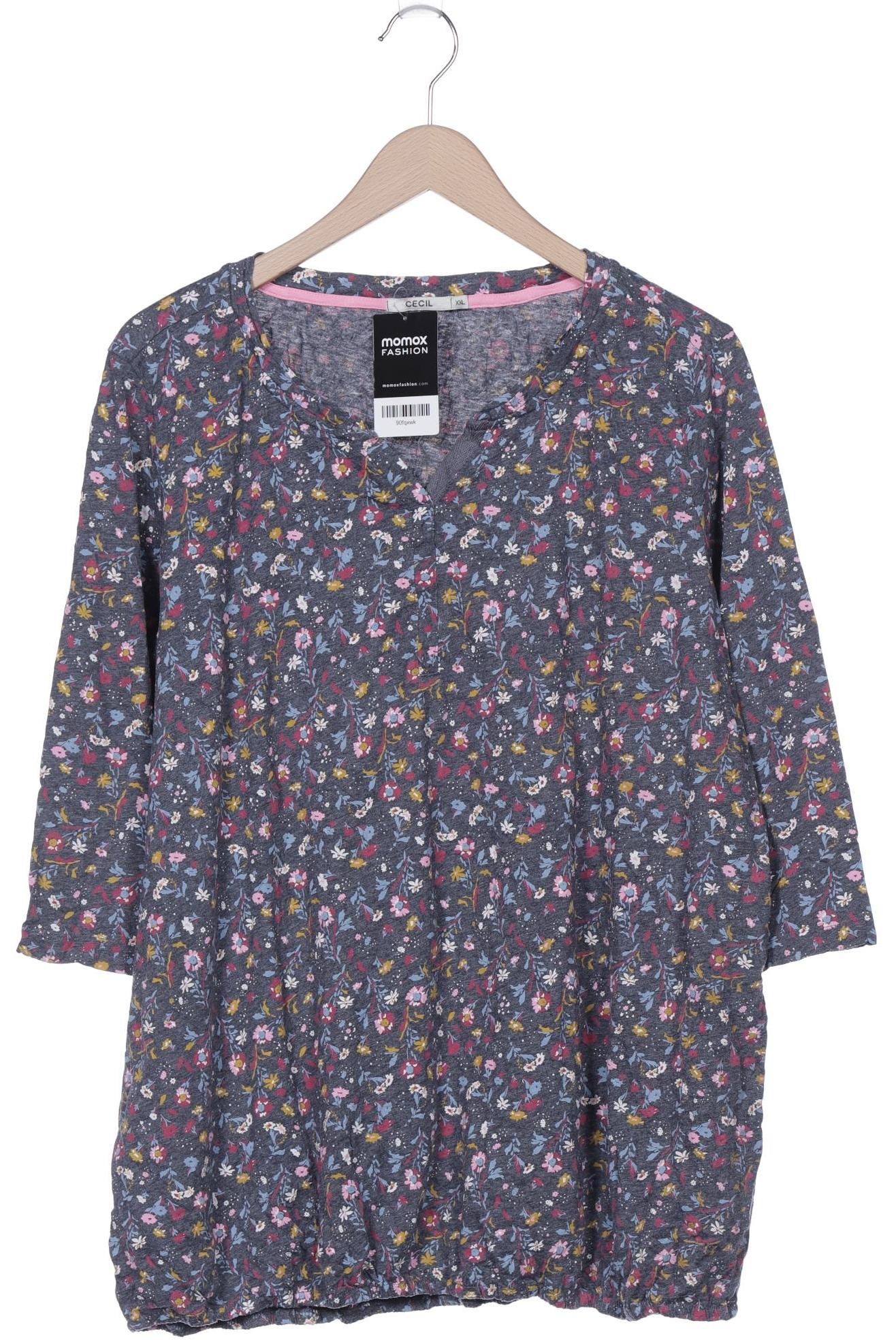 

Cecil Damen Langarmshirt, grau, Gr. 46