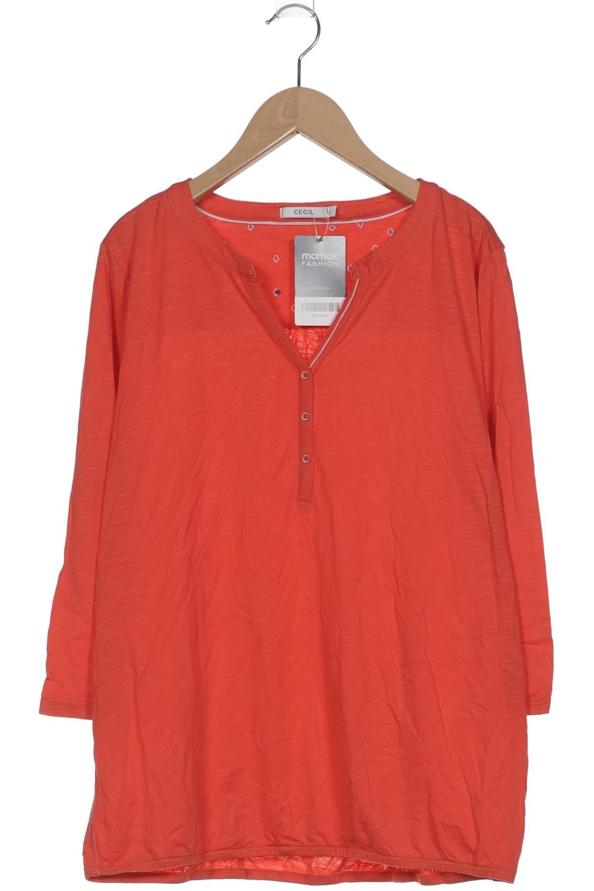 

Cecil Damen Langarmshirt, rot, Gr. 42