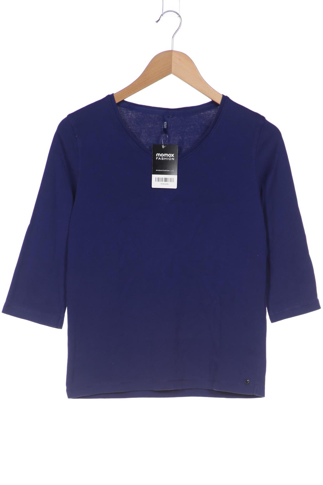 

Cecil Damen Langarmshirt, blau, Gr. 38
