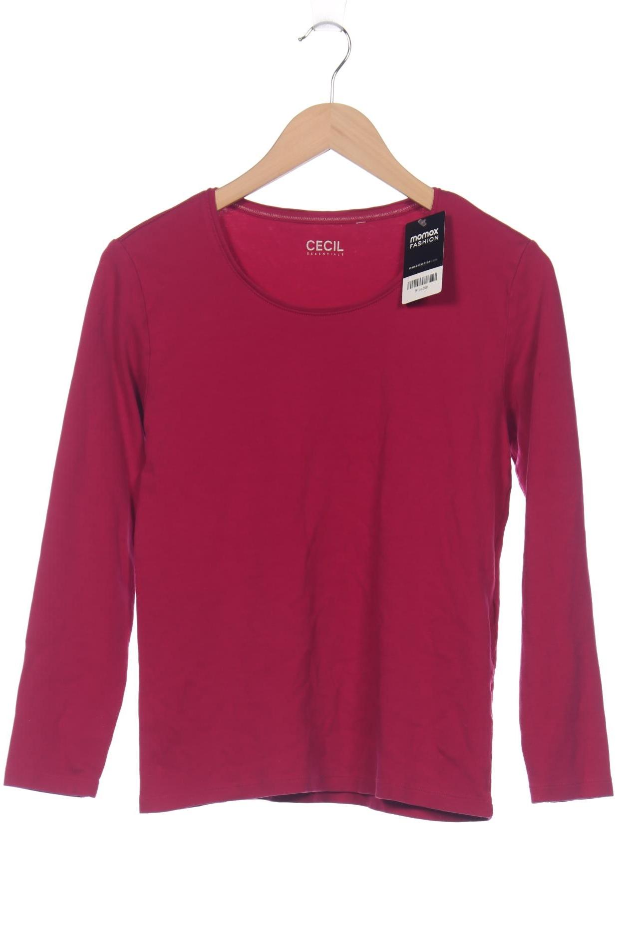 

Cecil Damen Langarmshirt, pink, Gr. 38