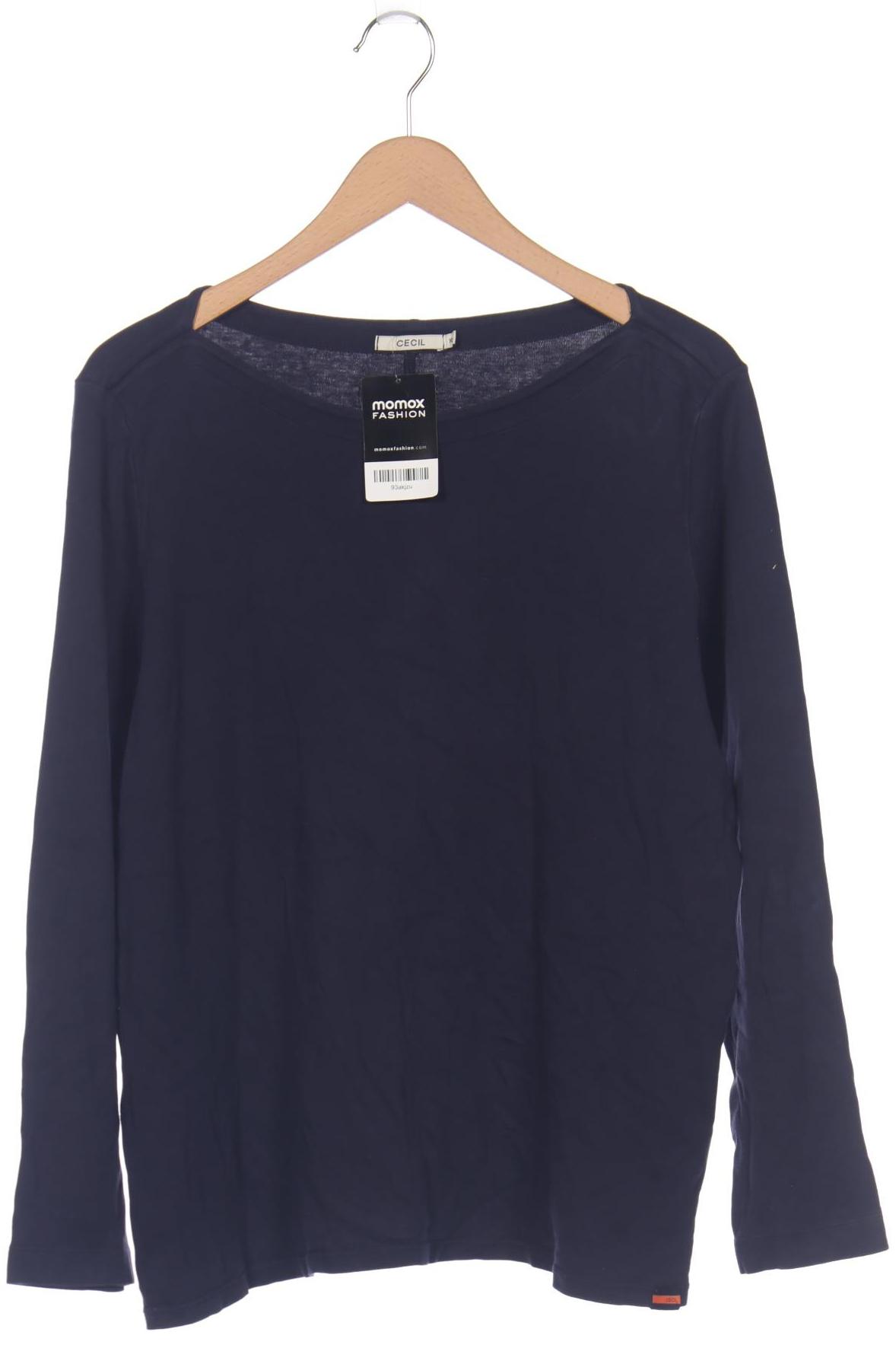 

Cecil Damen Langarmshirt, marineblau, Gr. 44