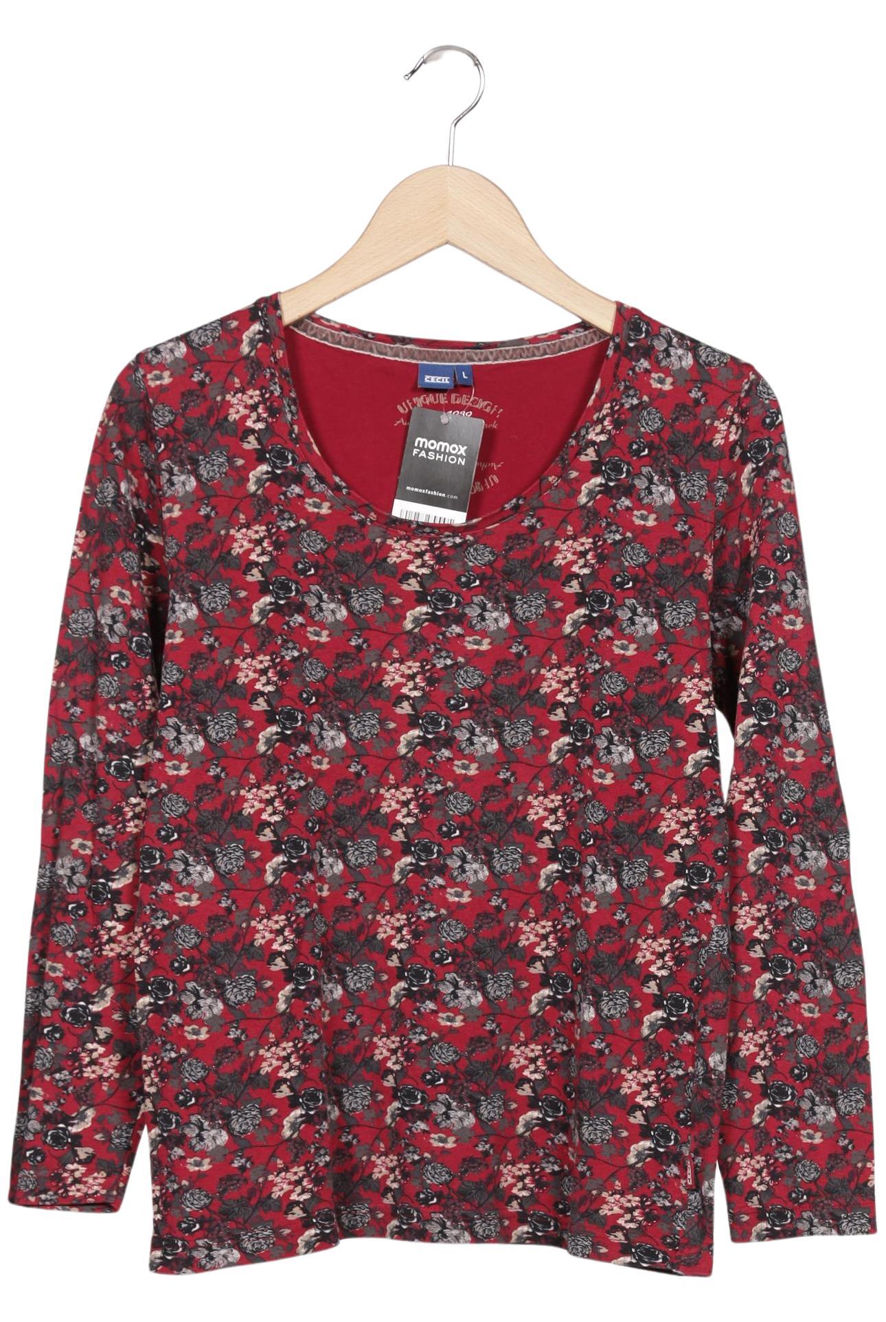 

Cecil Damen Langarmshirt, rot, Gr. 42