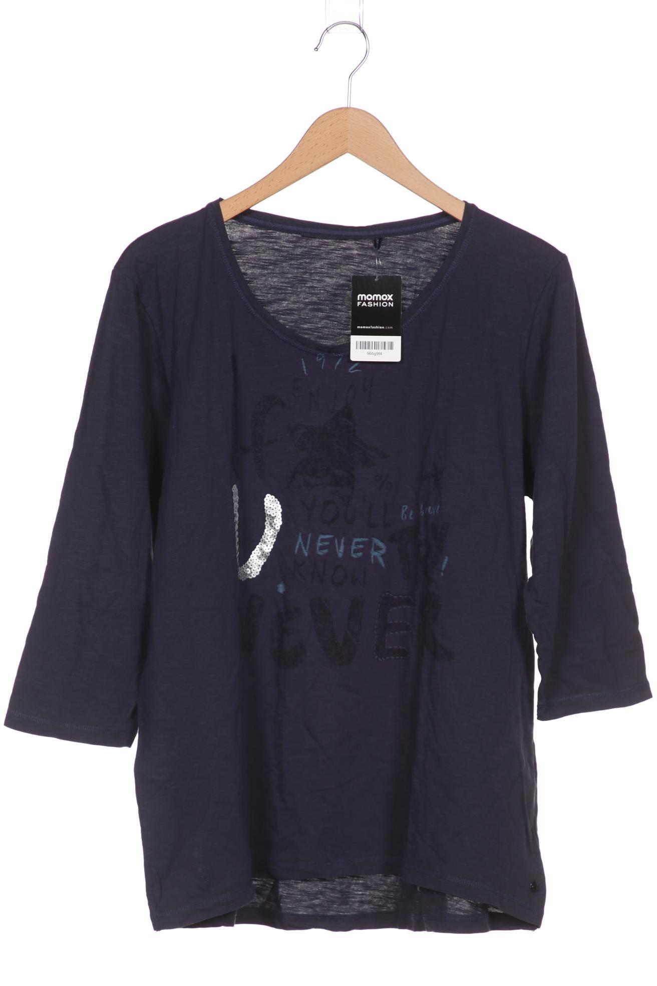

Cecil Damen Langarmshirt, marineblau, Gr. 64